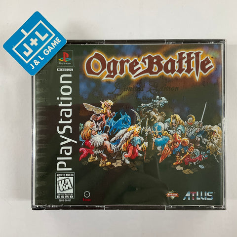 Ogre Battle: The March of the Black Queen - (PS1) PlayStation 1 [Pre-Owned] Video Games Atlus   