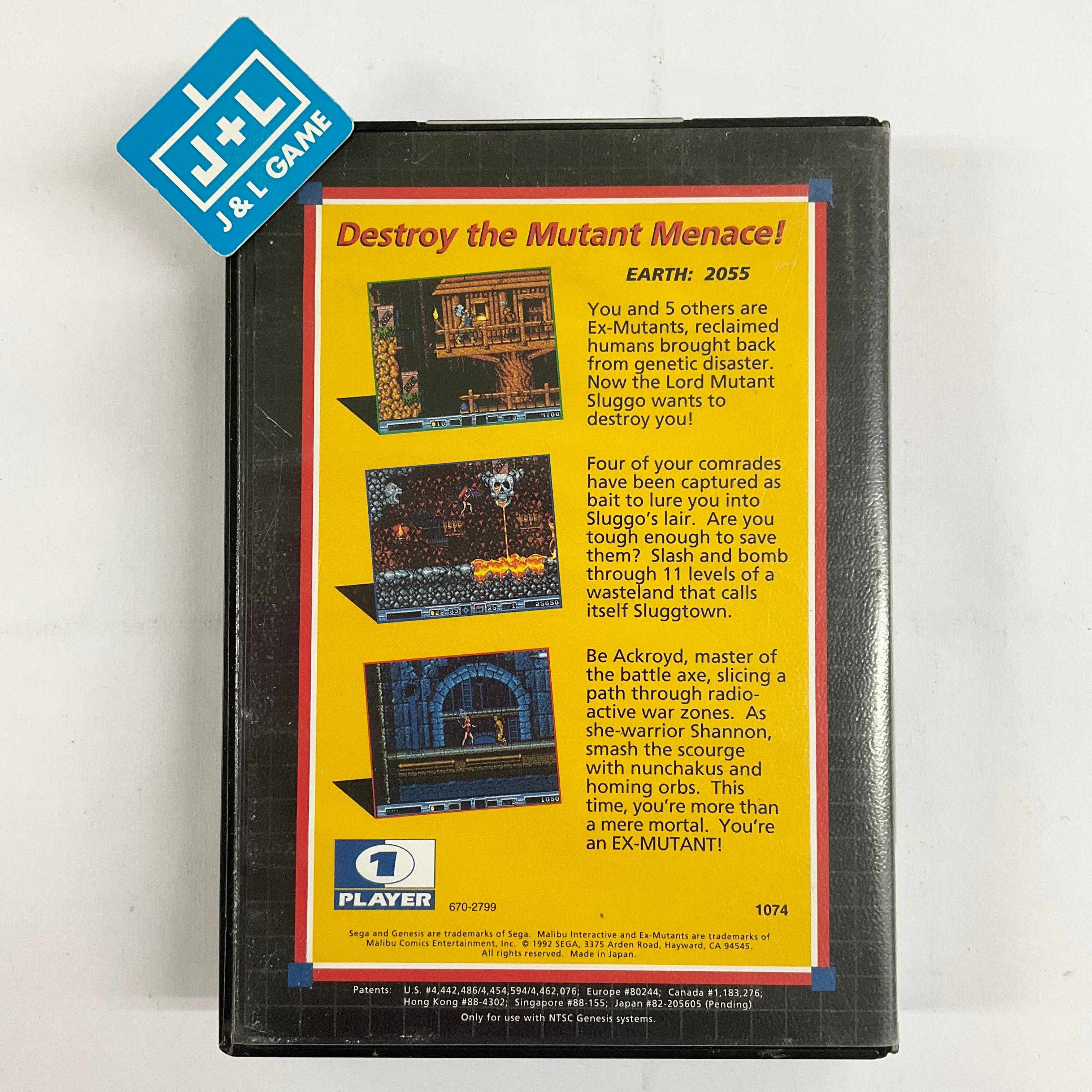 Ex-Mutants - (SG) SEGA Genesis [Pre-Owned] Video Games Sega   