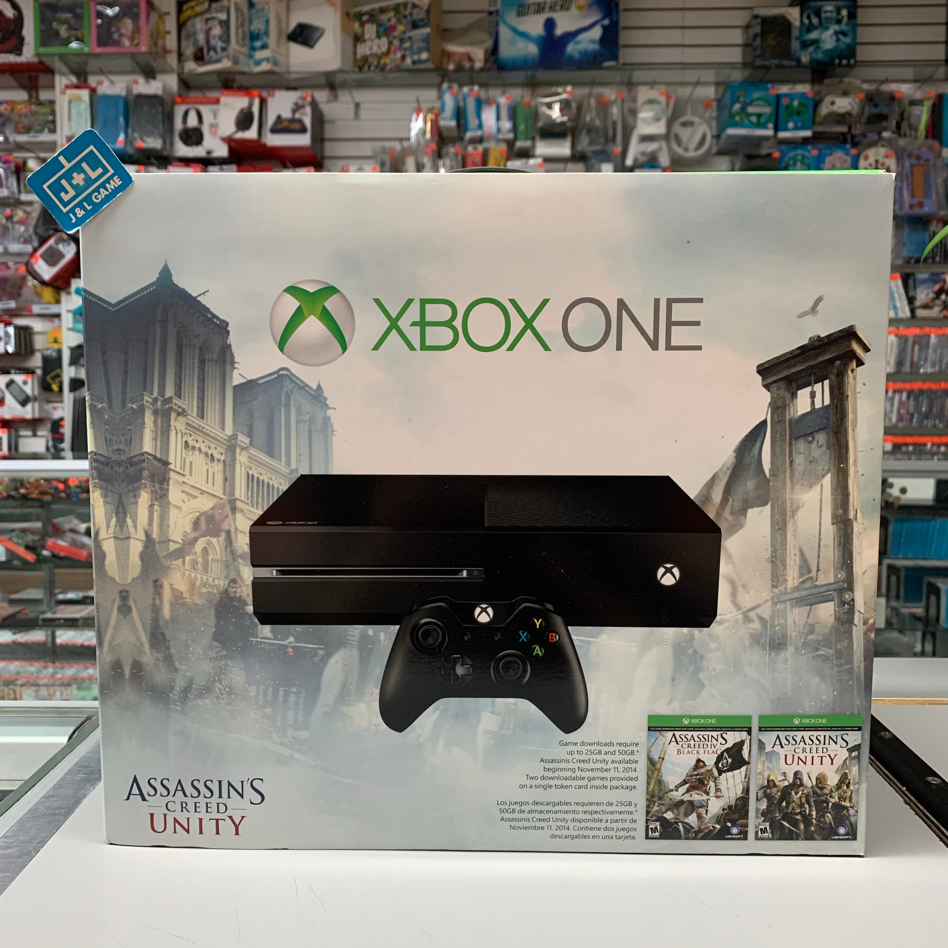 Microsoft Xbox One 500GB Console - Assassin's Creed Unity Bundle Consoles Microsoft   