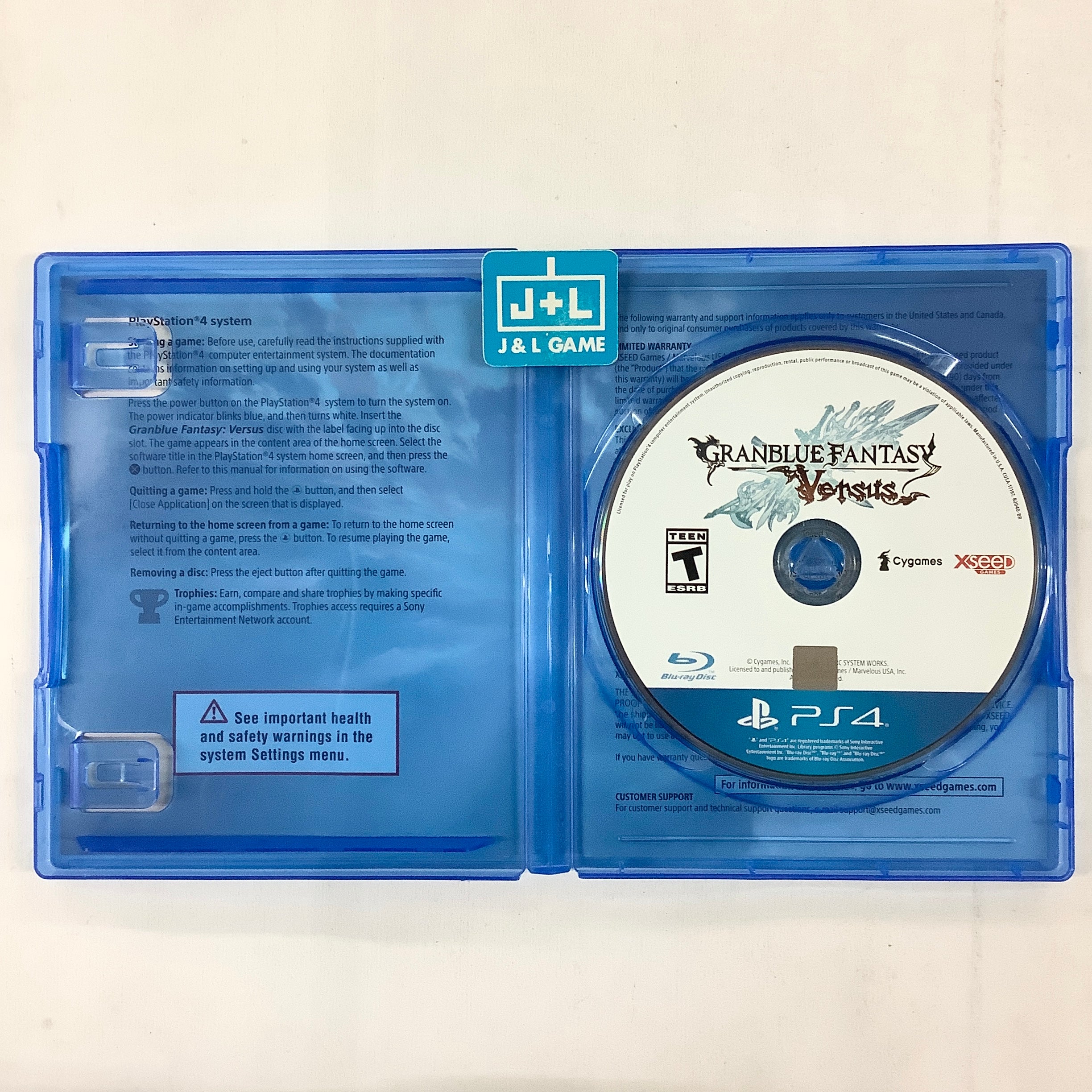 Granblue Fantasy: Versus - (PS4) PlayStation 4 [Pre-Owned] Video Games XSEED Games   
