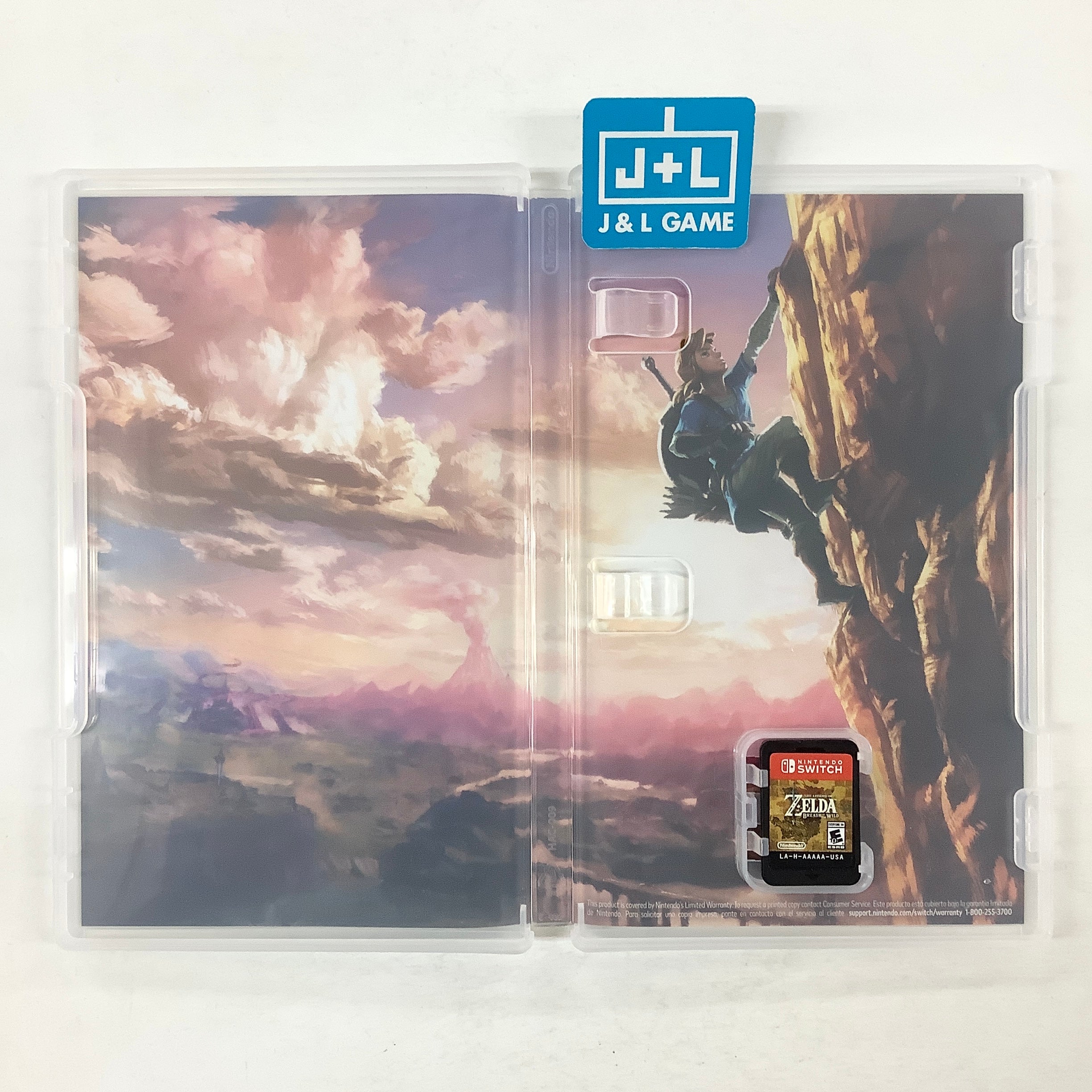 The Legend of Zelda: Breath of the Wild - (NSW) Nintendo Switch [Pre-Owned] Video Games Nintendo   