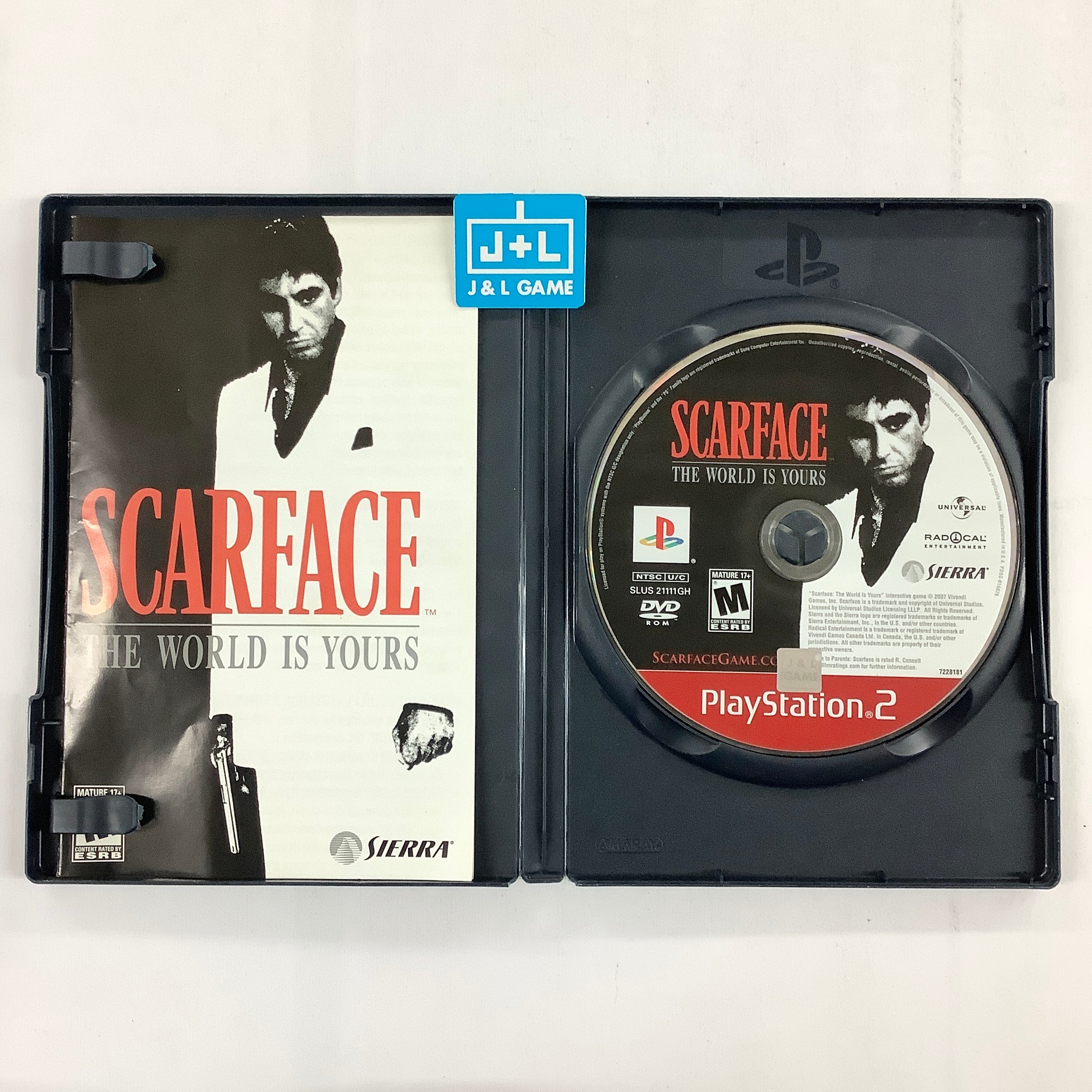 Scarface: The World Is Yours (Greatest Hits) - (PS2) PlayStation 2 [Pre-Owned] Video Games Vivendi Games   