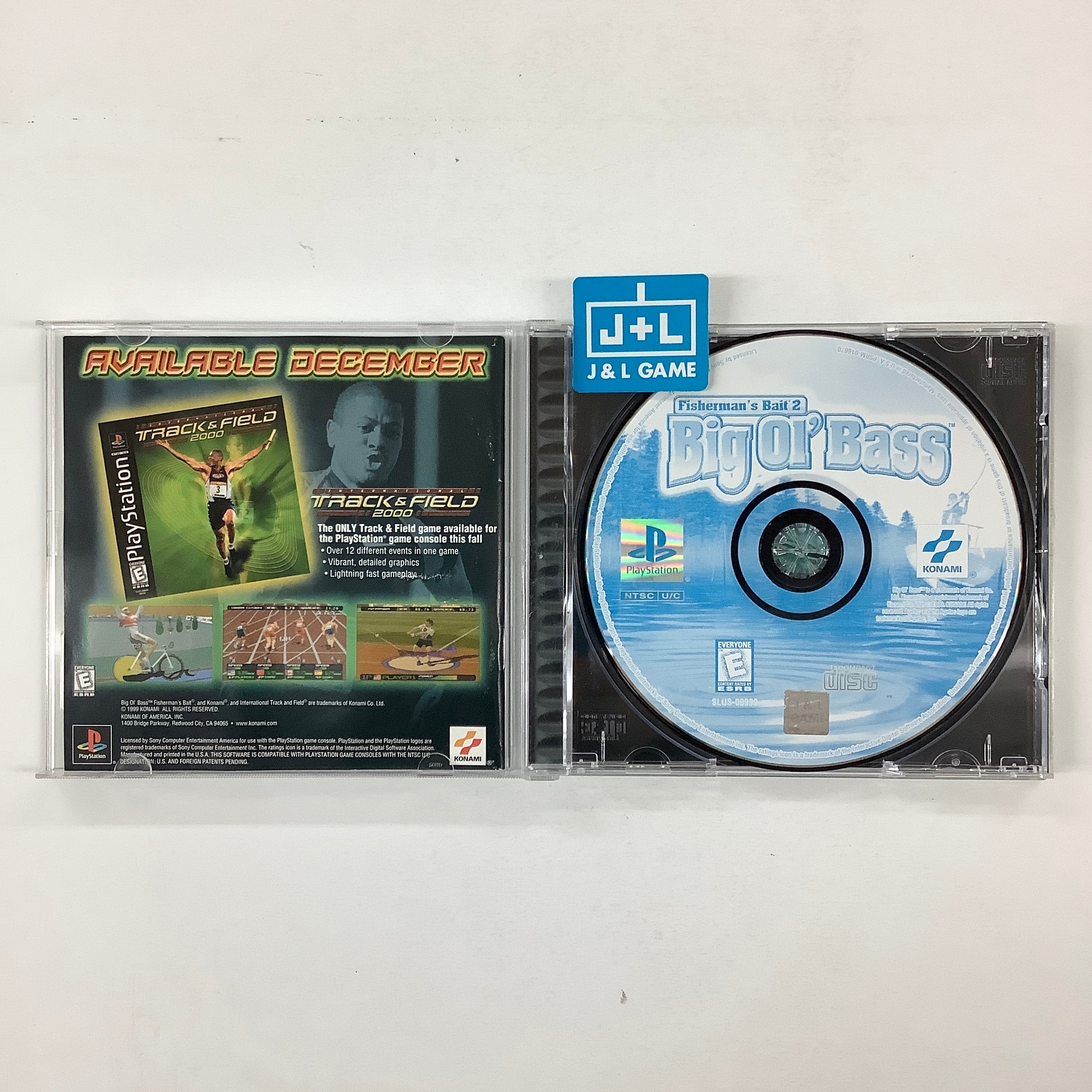 Fisherman's Bait 2: Big Ol' Bass - (PS1) PlayStation 1 [Pre-Owned] Video Games Konami   