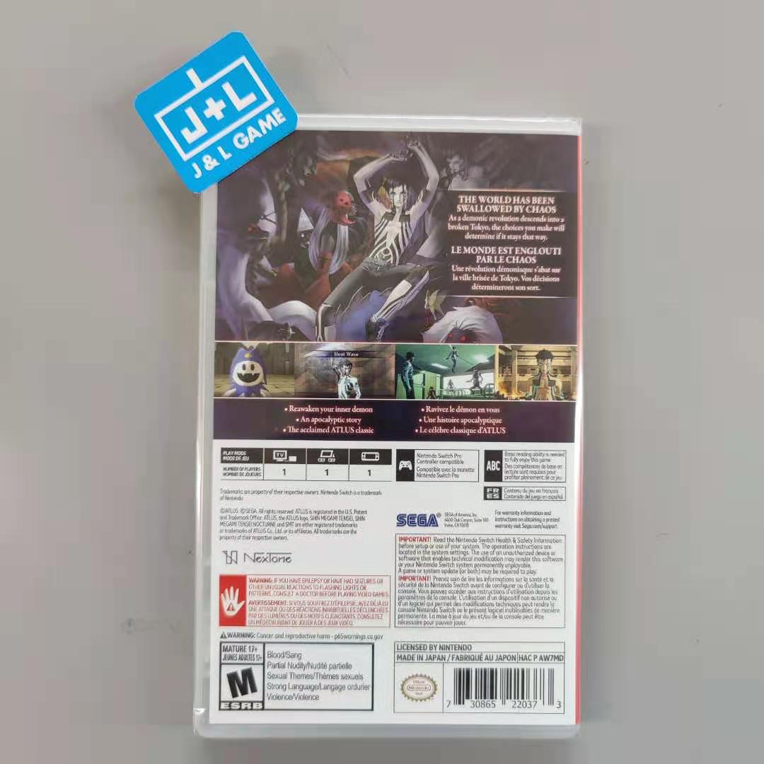 Shin Megami Tensei III Nocturne HD Remaster - (NSW) Nintendo Switch Digital Video Games SEGA   