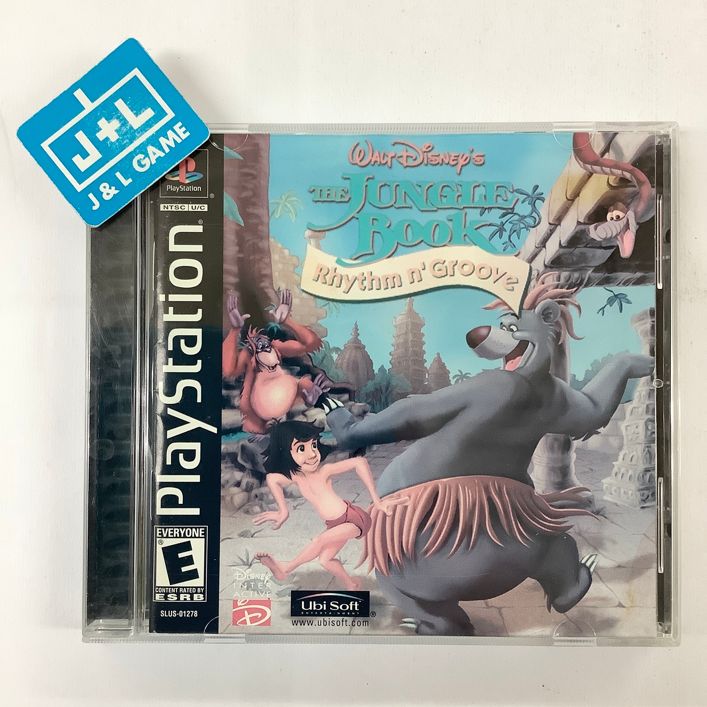 Walt Disney's The Jungle Book: Rhythm N'Groove - (PS1) PlayStation 1 [Pre-Owned] Video Games Ubisoft   