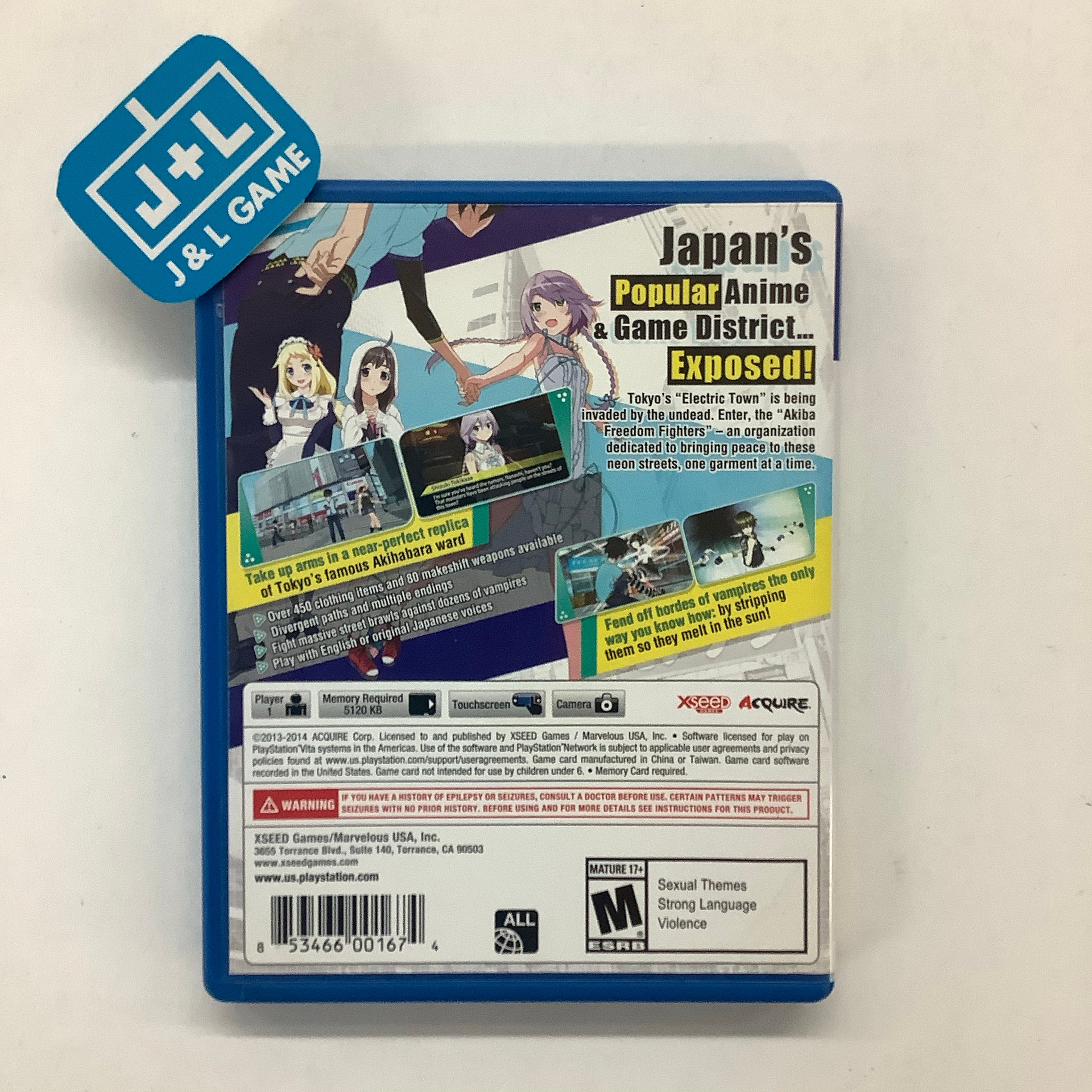 Akiba's Trip: Undead And Undressed Ps Vita Nuevo | Cuotas sin interés Akiba's Trip: Undead And Undressed Ps Vita Nuevo | Cuotas sin interés