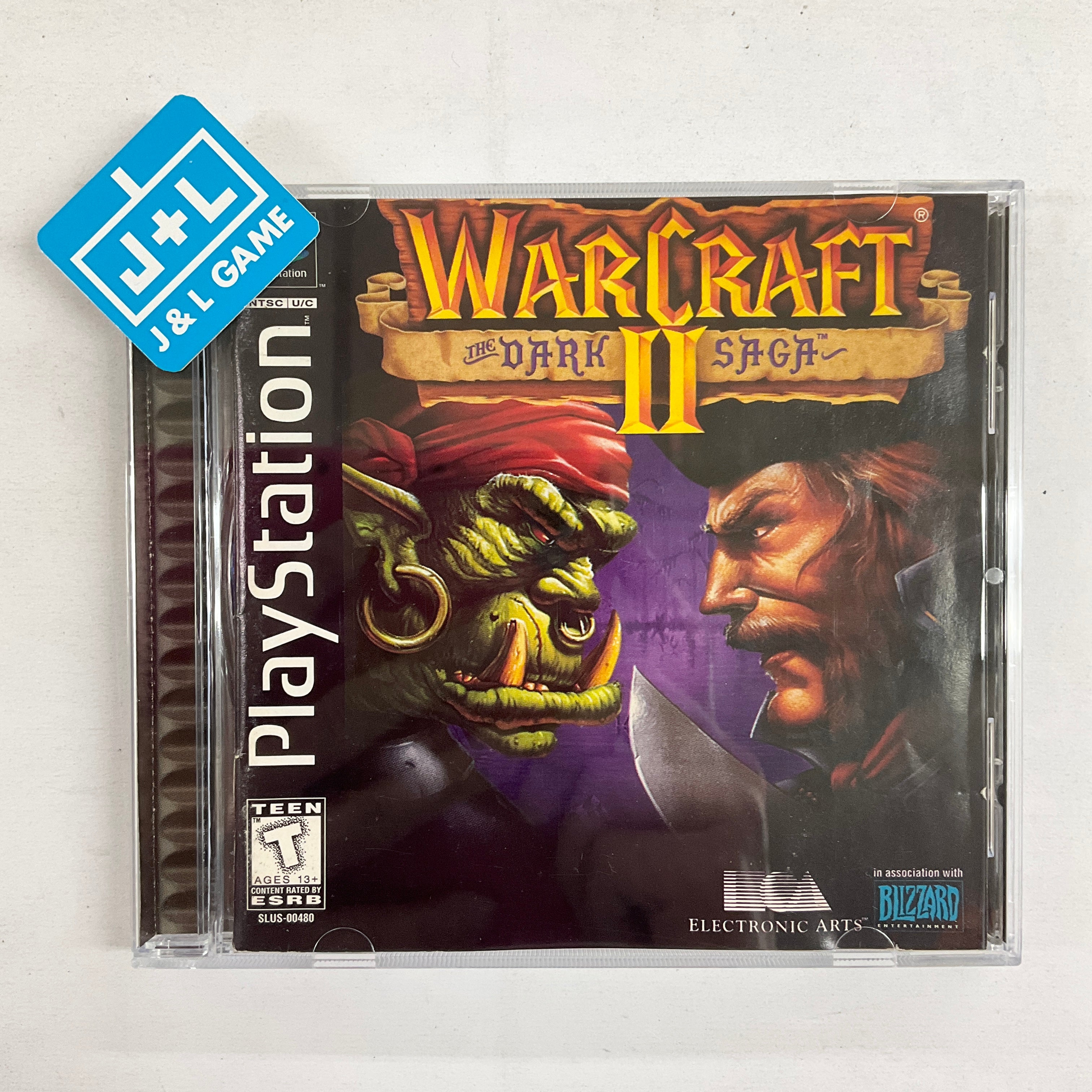 Warcraft II: The Dark Saga - (PS1) PlayStation 1 [Pre-Owned] Video Games Electronic Arts   