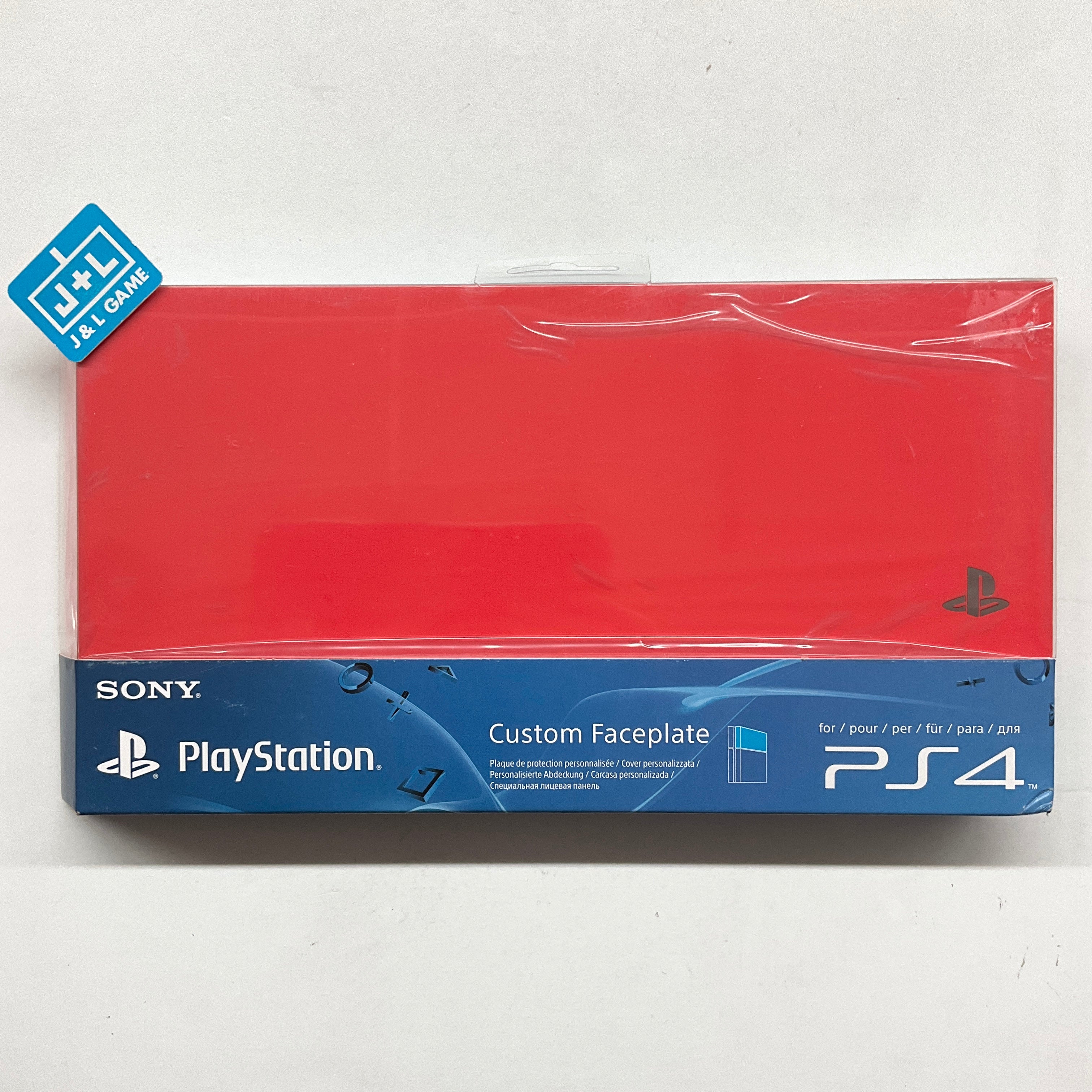 SONY PlayStation 4 Faceplate ( Red ) - (PS4) PlayStation 4 [European Import] Accessories PlayStation   
