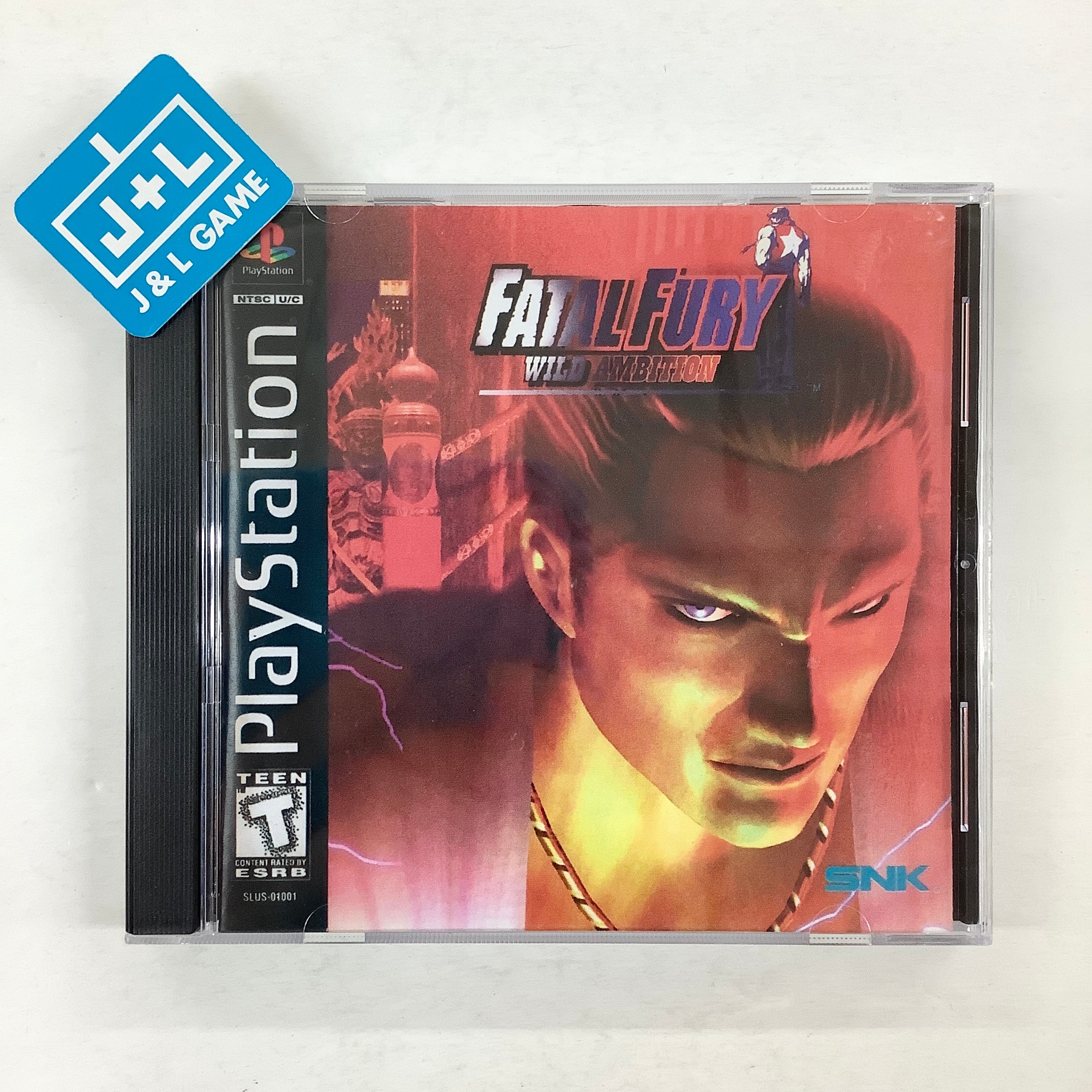 Fatal Fury: Wild Ambition - (PS1) PlayStation 1 [Pre-Owned] Video Games SNK   