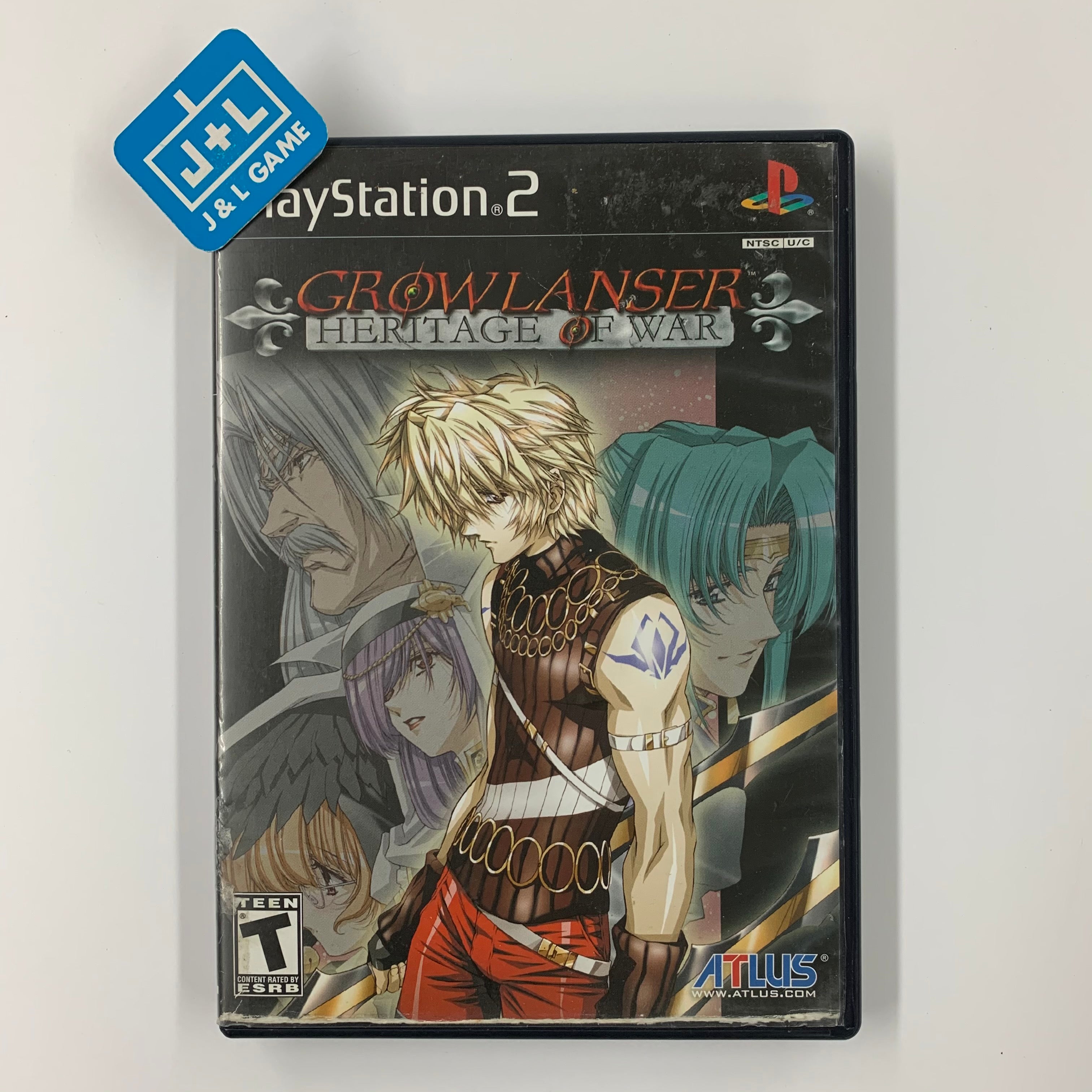 Growlanser: Heritage of War - (PS2) PlayStation 2 [Pre-Owned] Video Games Atlus   