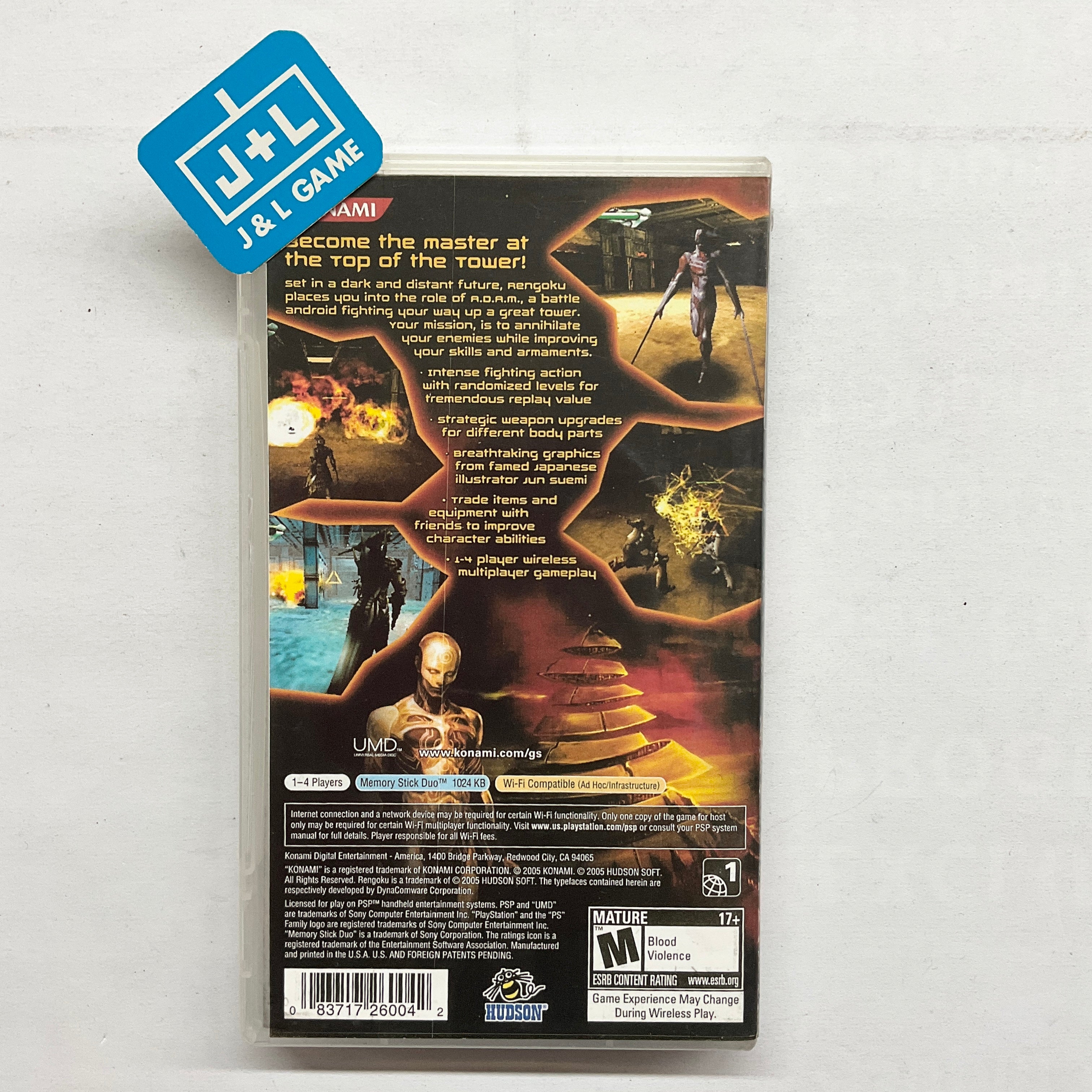 Rengoku: The Tower of Purgatory - Sony PSP [Pre-Owned] Video Games Hudson   