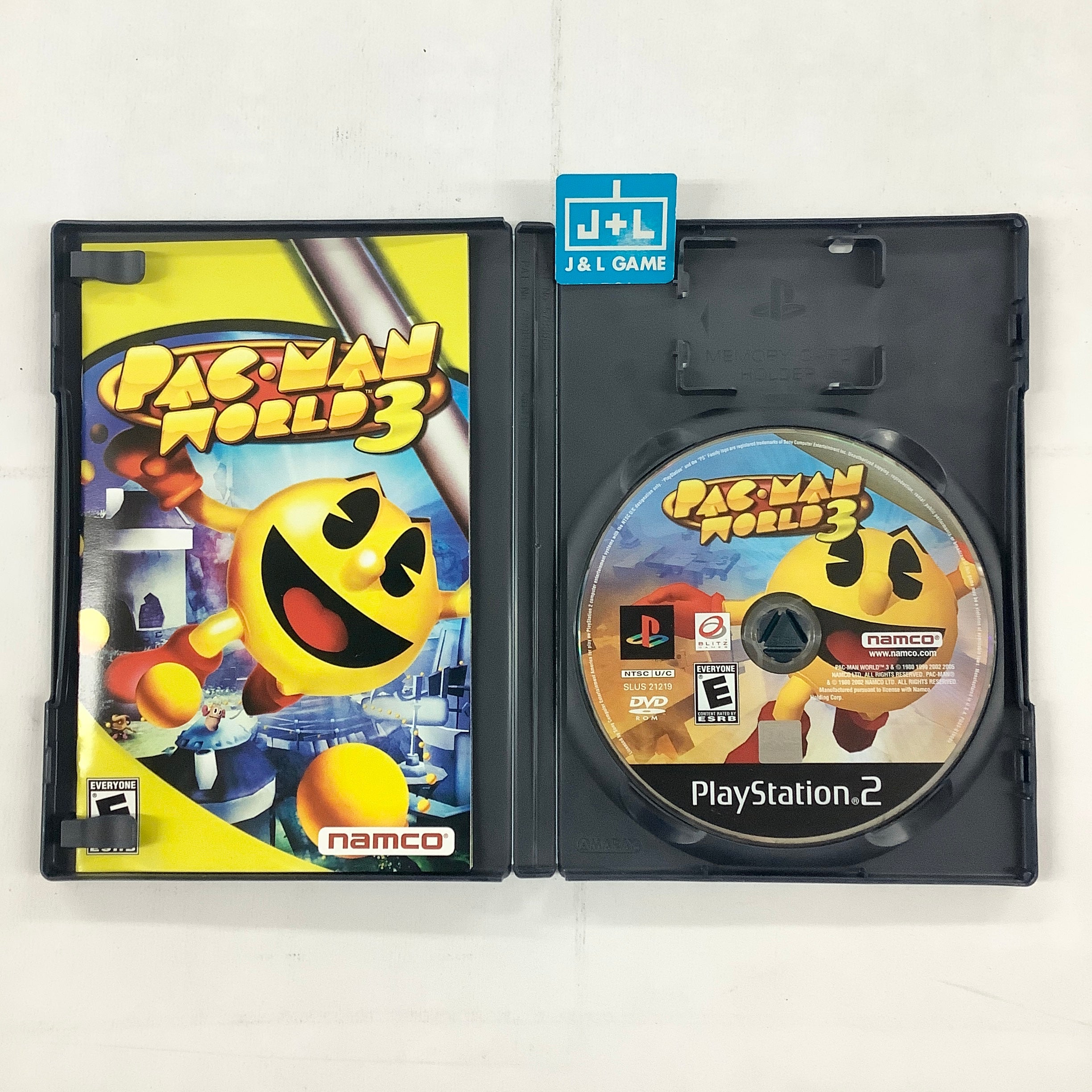 Pac-Man World 3 - (PS2) PlayStation 2 [Pre-Owned] Video Games Namco   