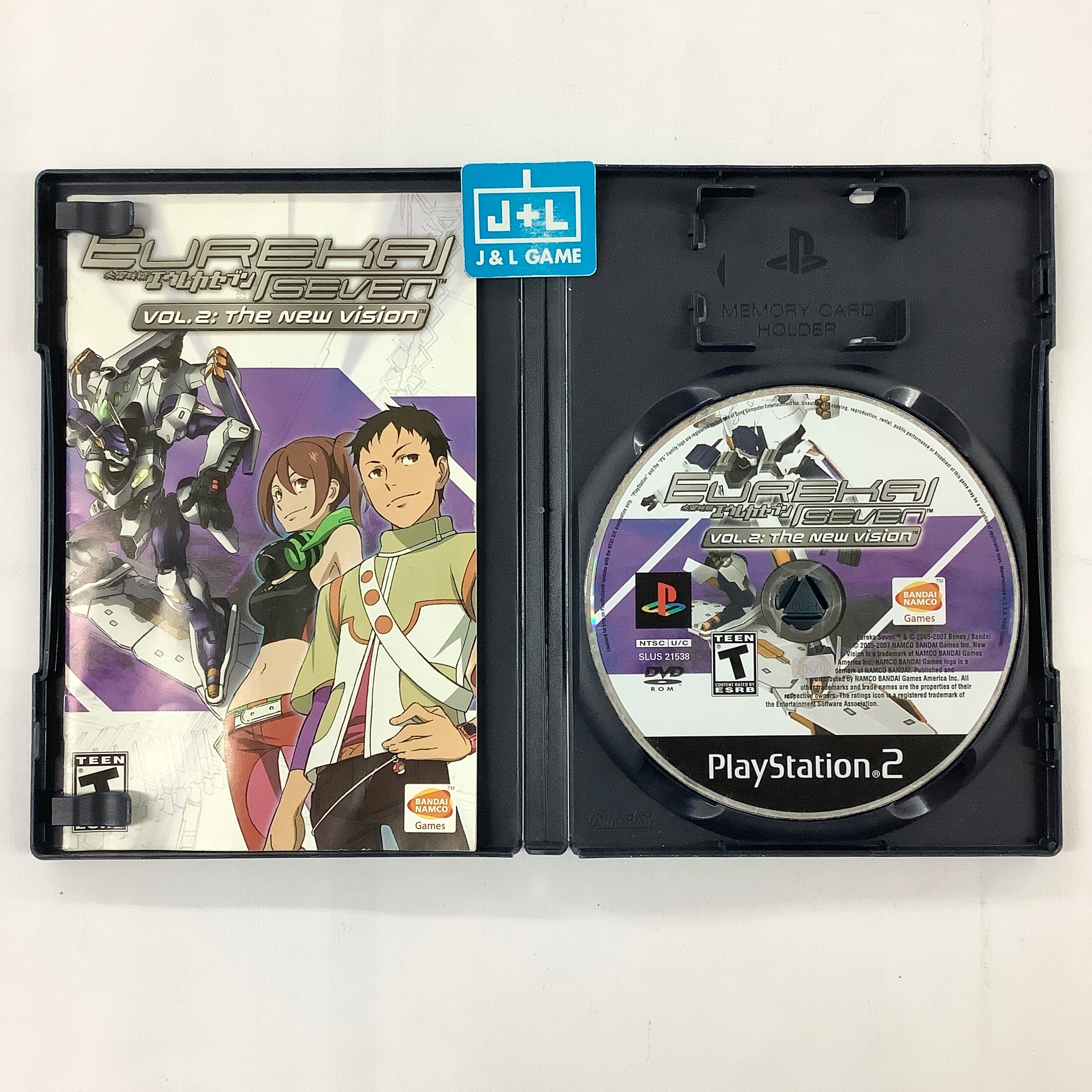 Eureka Seven Vol. 2: The New Vision - (PS2) PlayStation 2 [Pre-Owned] Video Games Bandai   