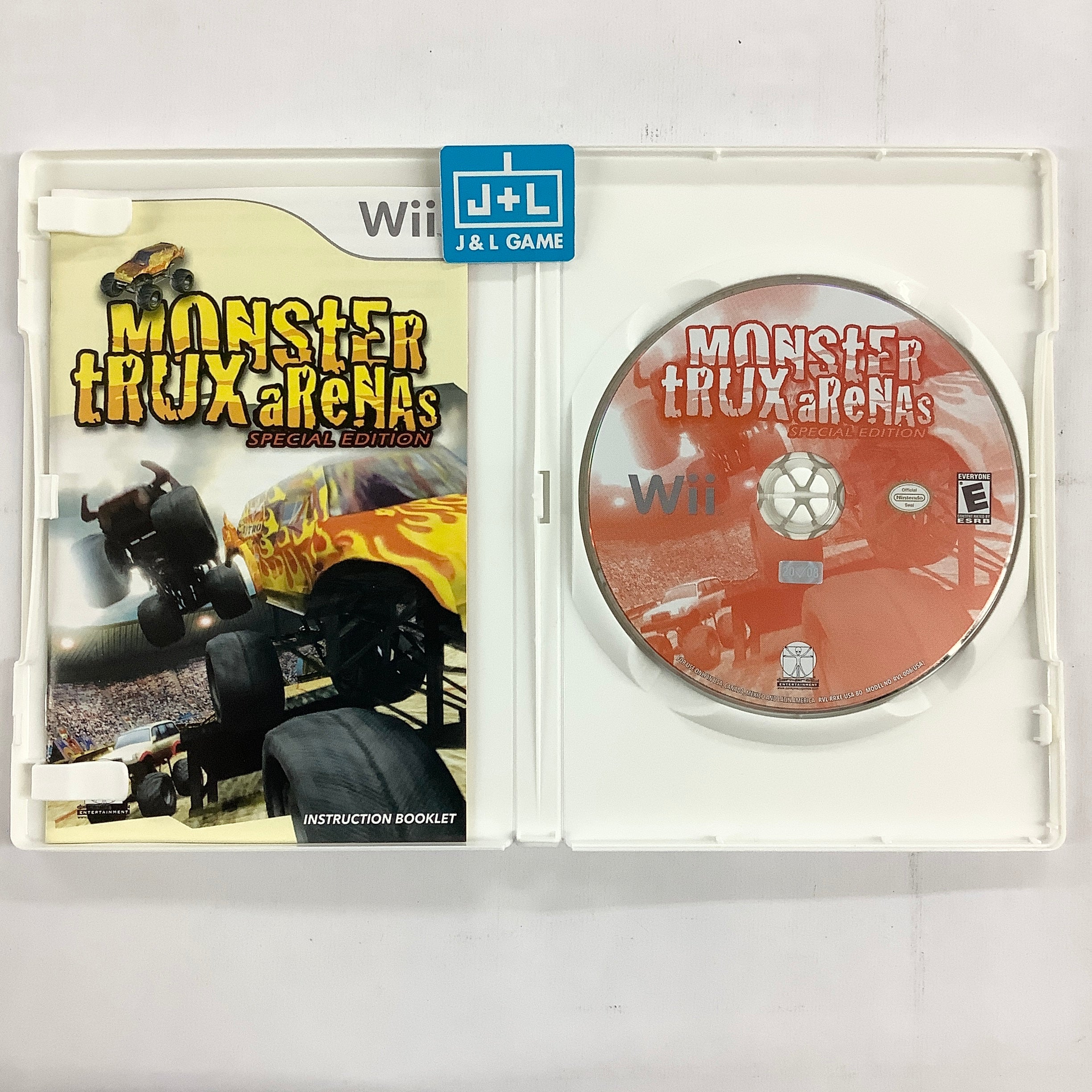Monster Trux Arenas: Special Edition - Nintendo Wii [Pre-Owned] Video Games Conspiracy Entertainment   