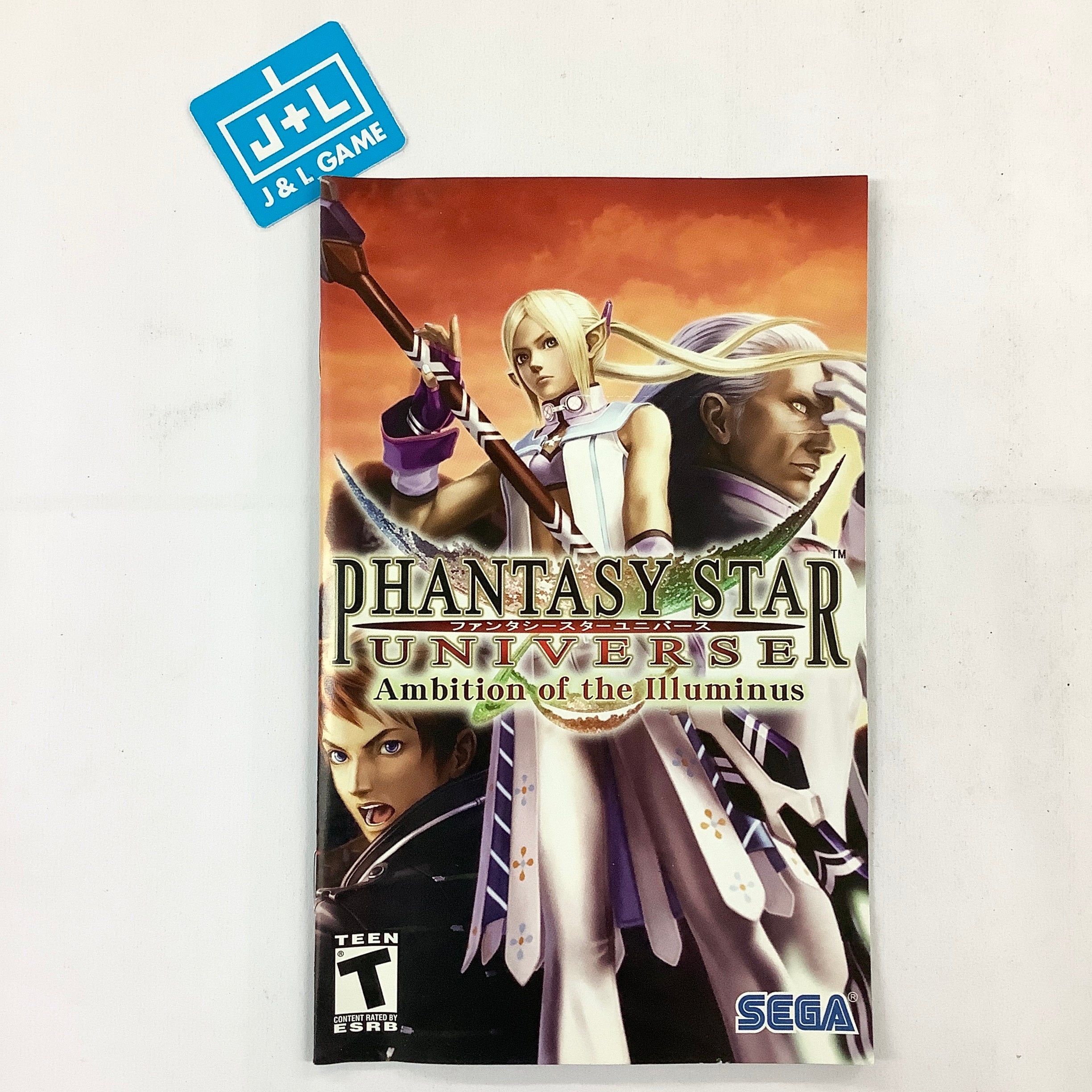 Phantasy Star Universe: Ambition of the Illuminus - (PS2) PlayStation 2 [Pre-Owned] Video Games Sega   