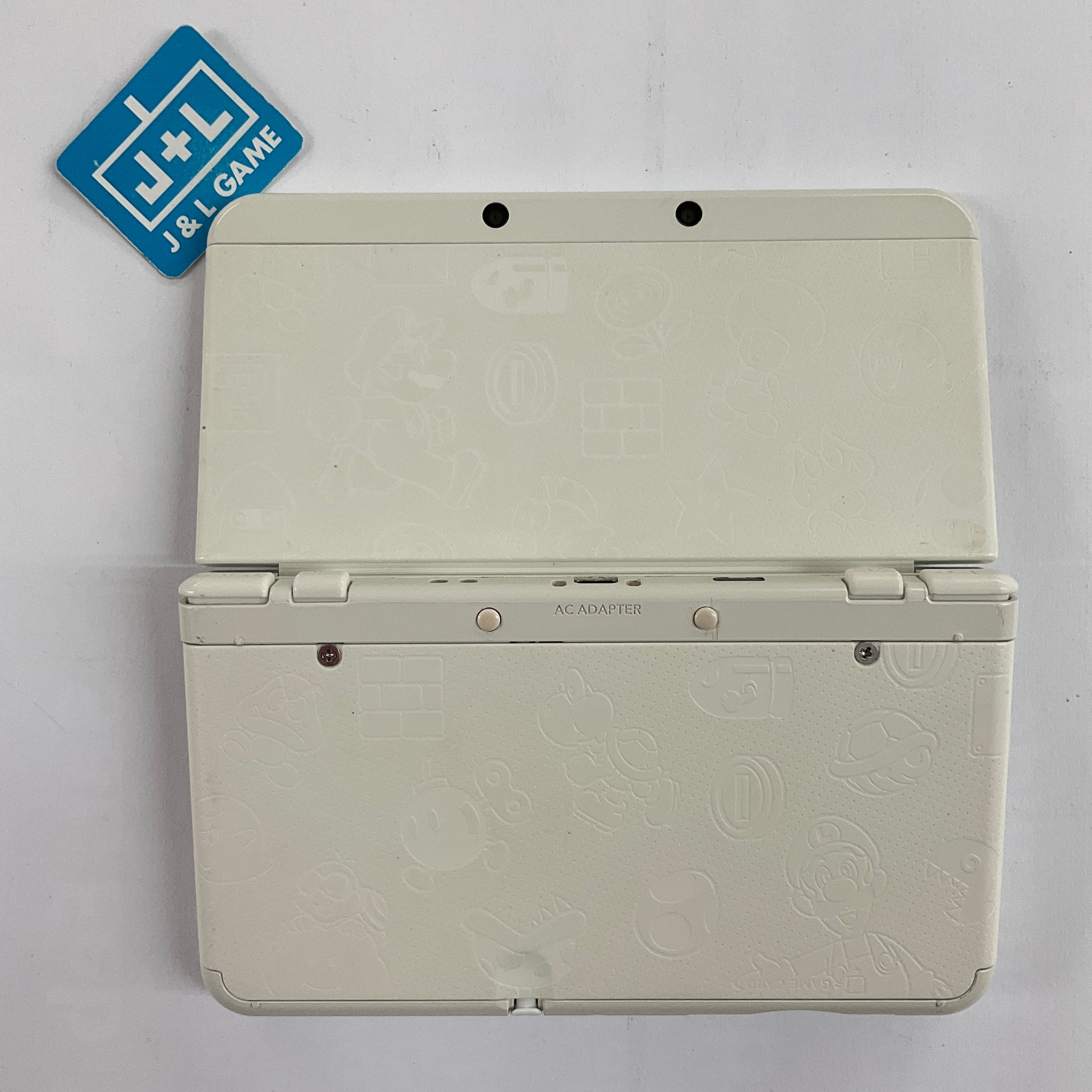 New Nintendo 3DS Console (Mario White) - Nintendo 3DS [Pre-Owned] Consoles Nintendo   