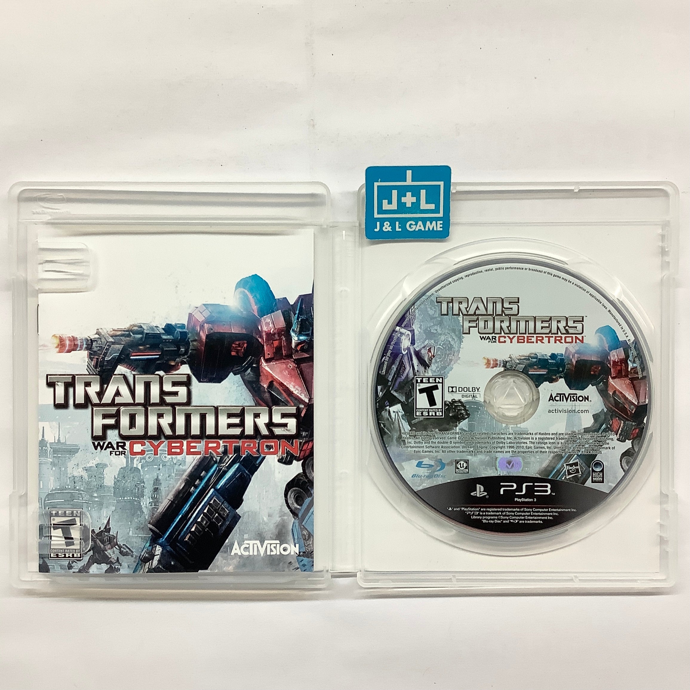 Transformers: War for Cybertron - (PS3) PlayStation 3 [Pre-Owned] Video Games ACTIVISION   