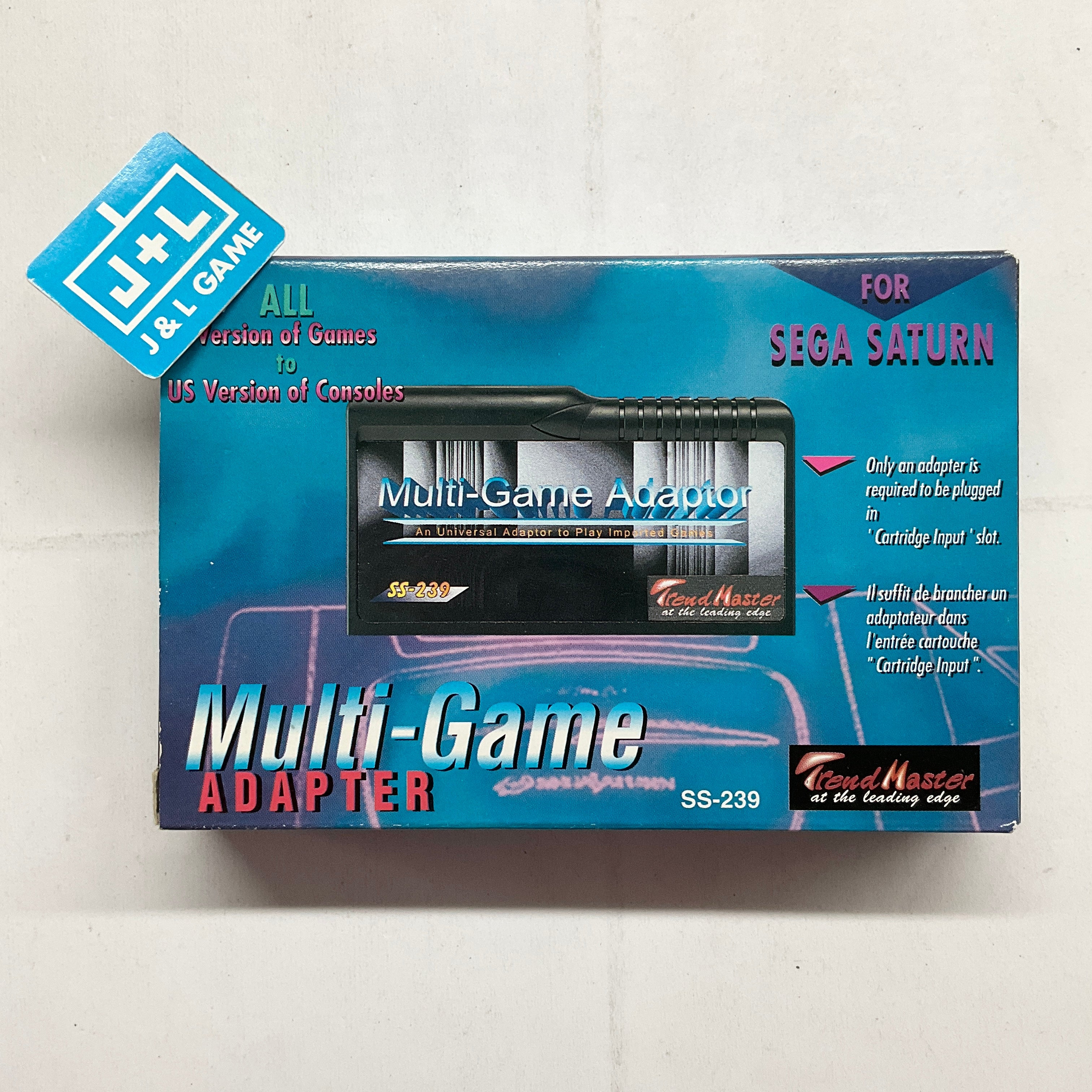 Trend Master Sega Saturn Multi-Game Adapter - (SS) Sega Saturn (Japanese Import) Accessories SEGA   