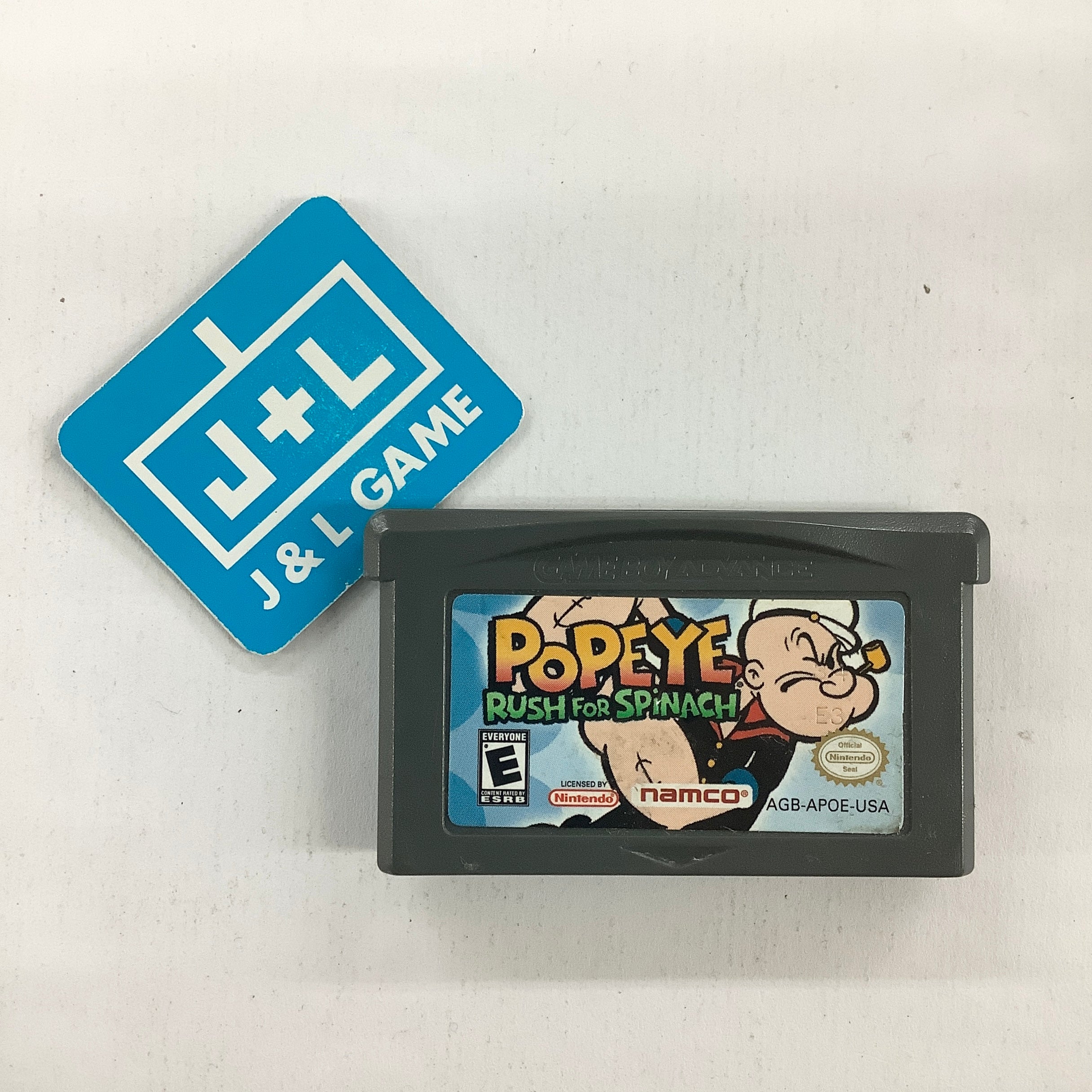 Popeye: Rush for Spinach - (GBA) Game Boy Advance [Pre-Owned] Video Games Namco   