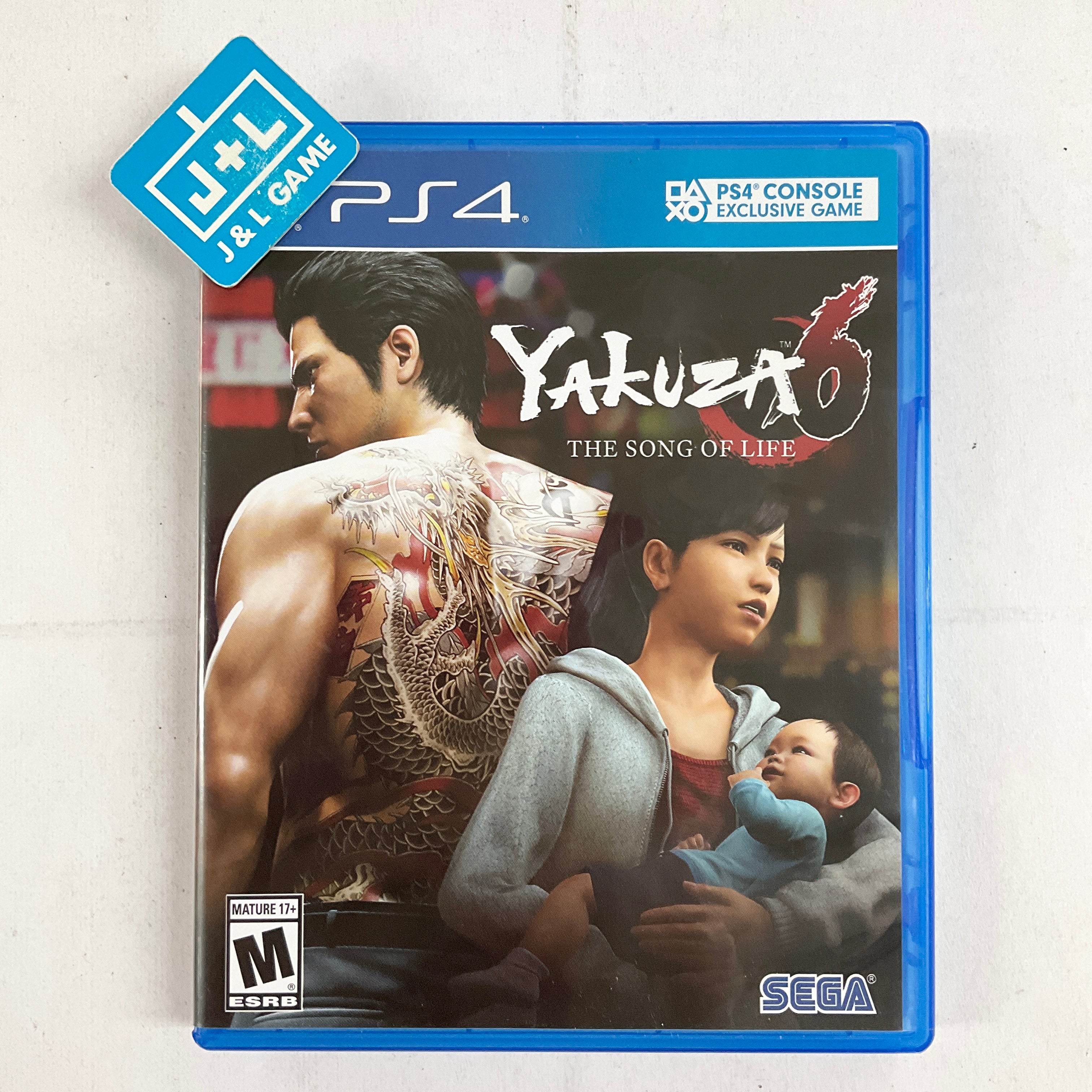 Yakuza 6: The Song of Life - (PS4) PlayStation 4 [Pre-Owned] Video Games SEGA   