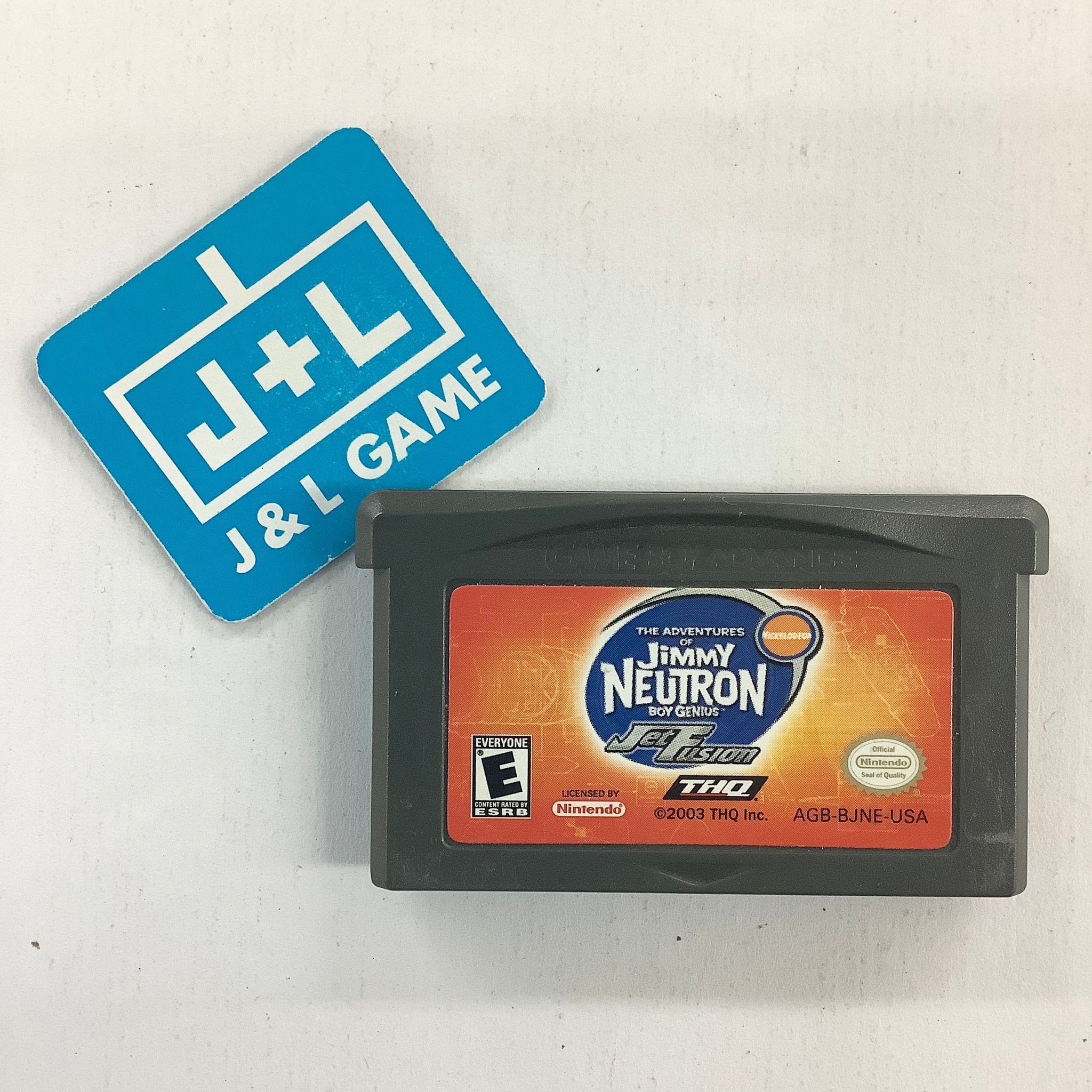 The Adventures of Jimmy Neutron Boy Genius: Jet Fusion - (GBA) Game Boy Advance [Pre-Owned] Video Games THQ   