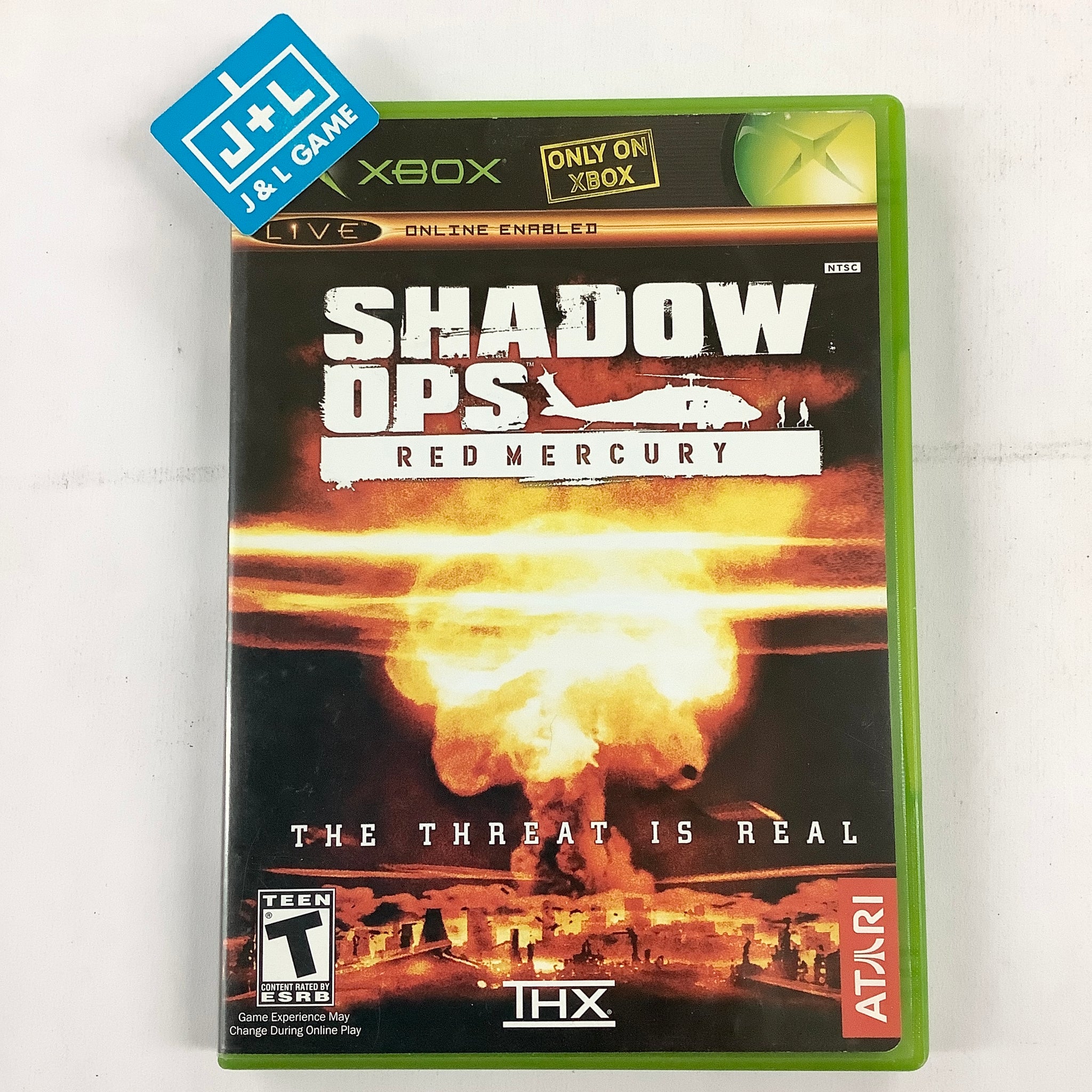 Shadow Ops: Red Mercury - (XB) Xbox [Pre-Owned] Video Games Atari SA   