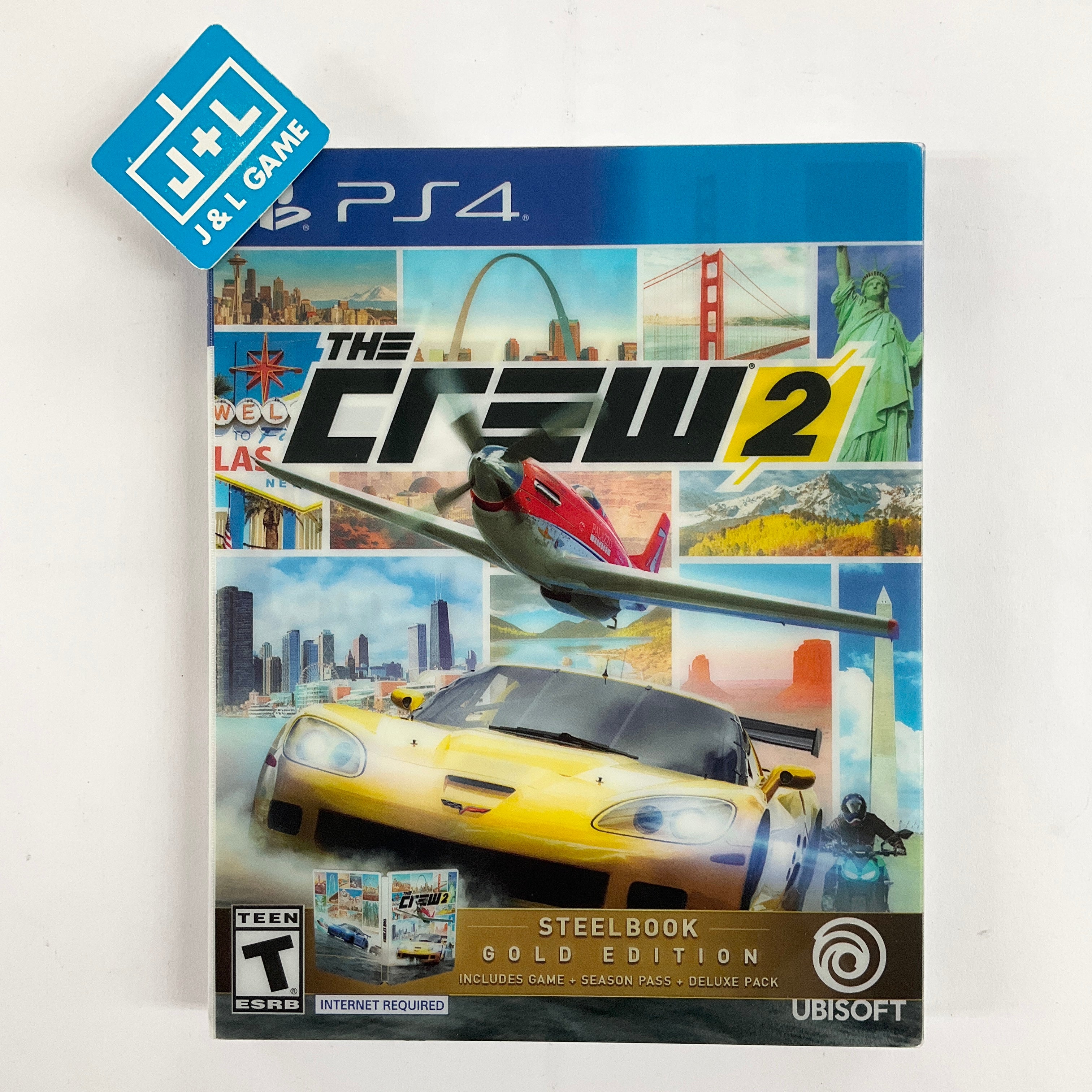 The Crew 2 Gold Edition - (PS4) PlayStation 4 [Pre-Owned] Video Games Ubisoft   