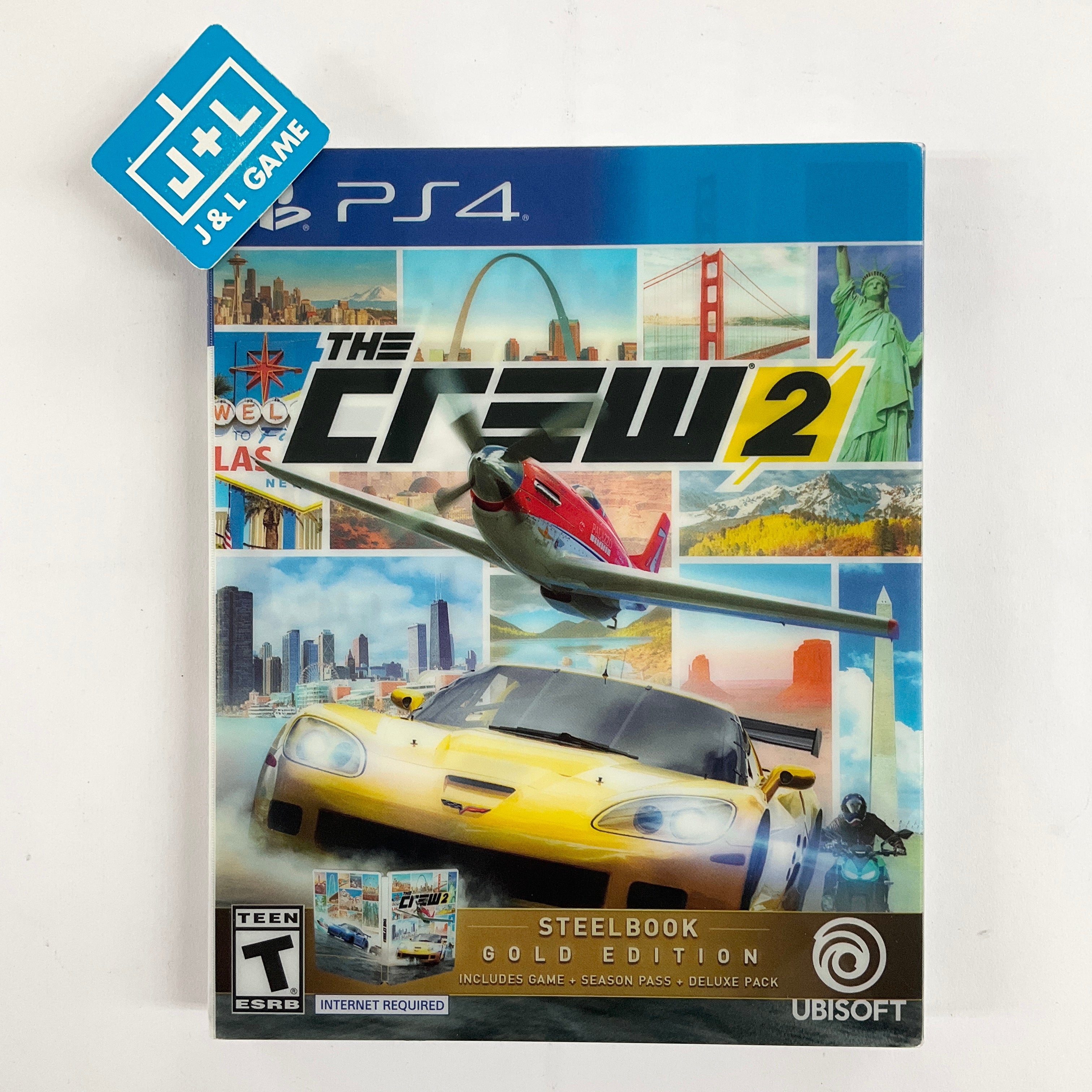 The Crew 2 (Gold Edition) - (PS4) PlayStation 4 [Pre-Owned] Video Games Ubisoft