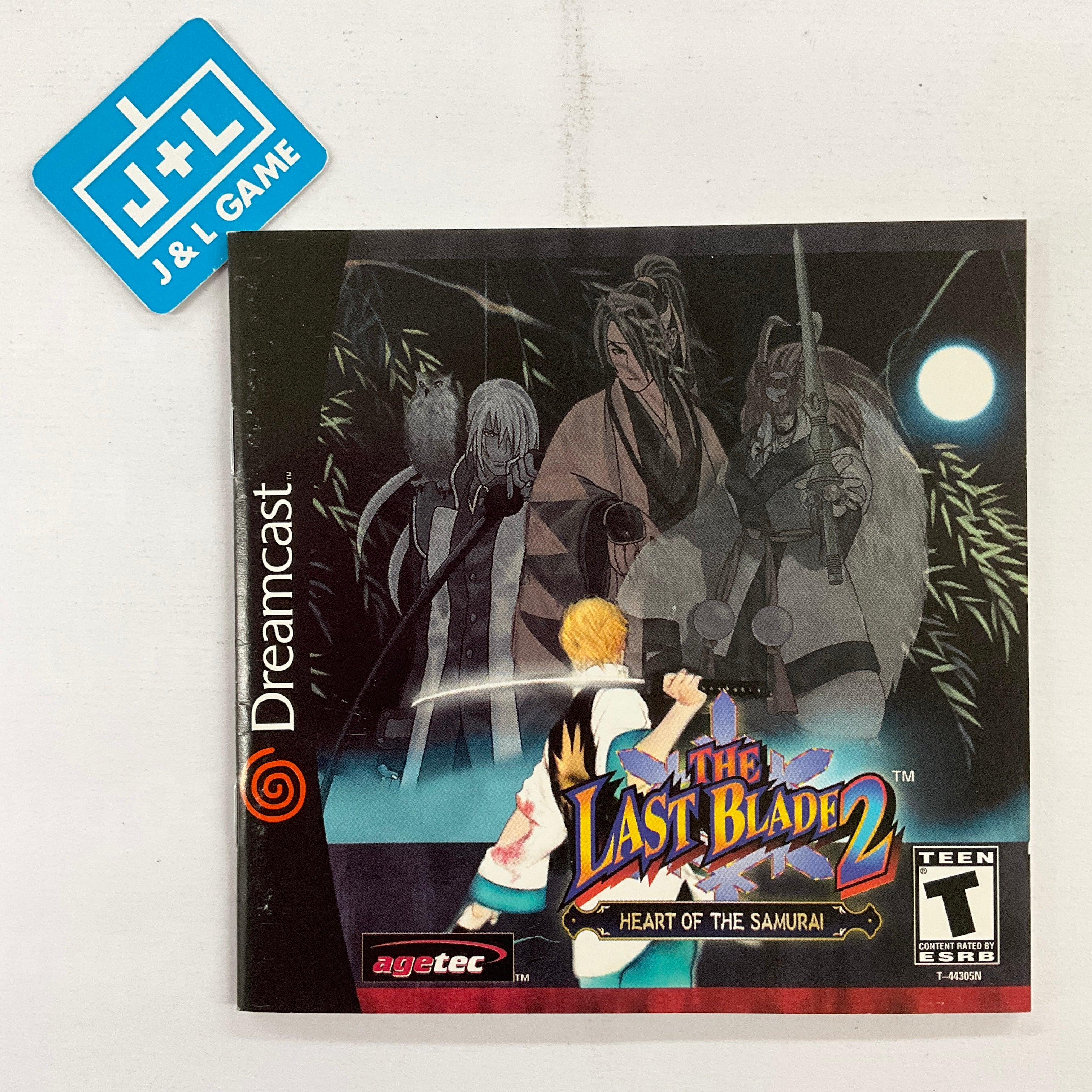 The Last Blade 2: Heart of the Samurai - (DC) SEGA Dreamcast  [Pre-Owned] Video Games Agetec   