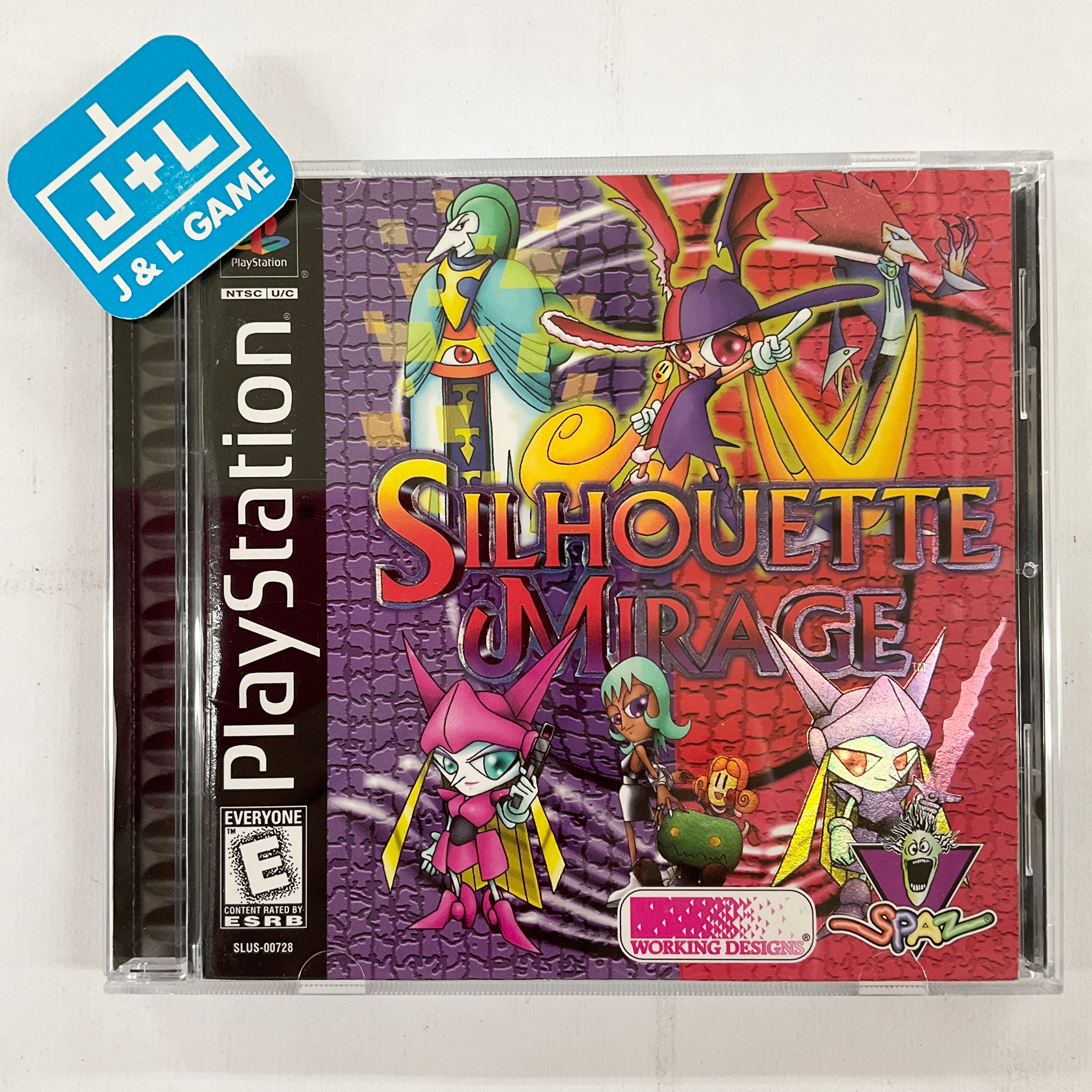 Silhouette Mirage - (PS1) PlayStation 1 [Pre-Owned] Video Games Working Designs   