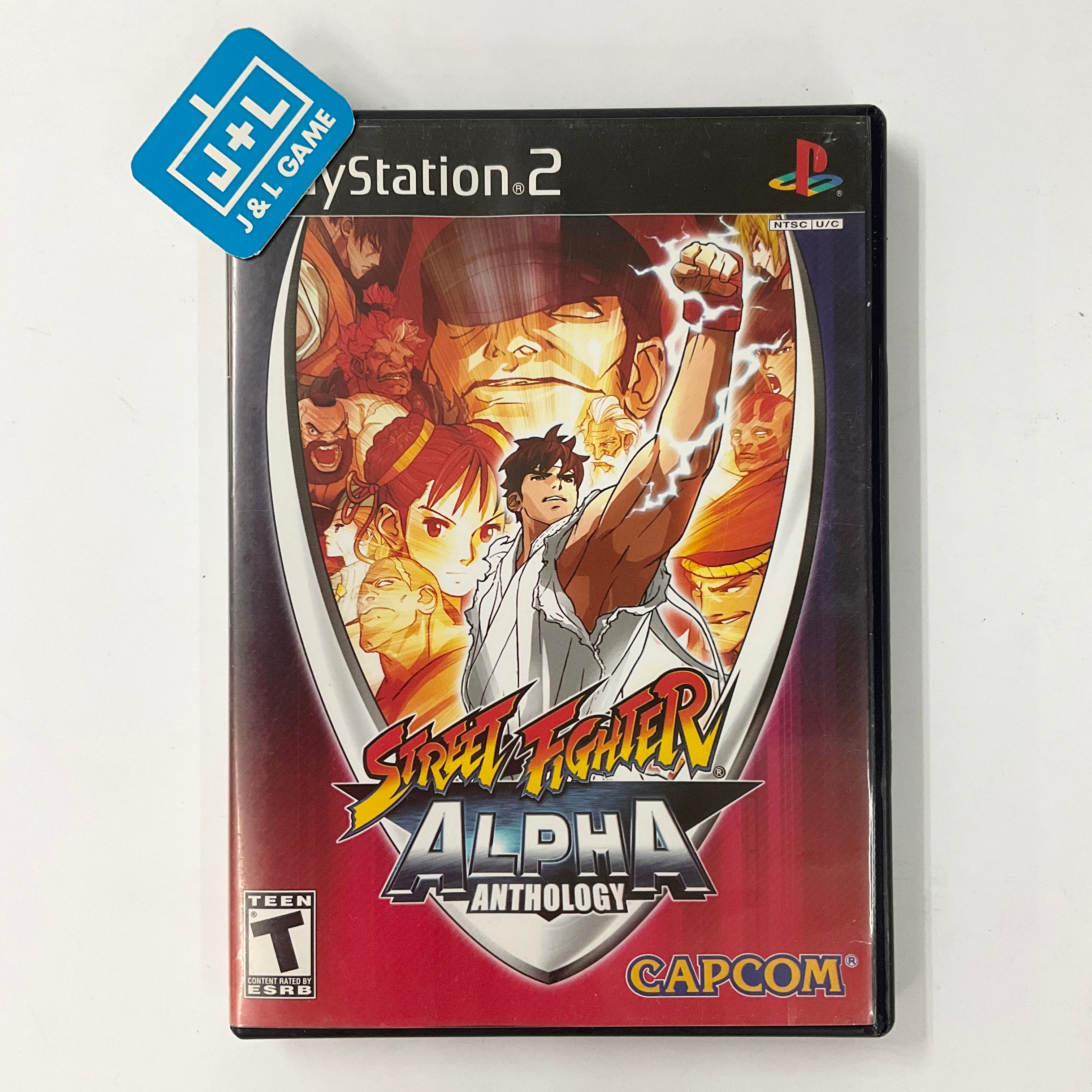 Street Fighter Alpha Anthology - (PS2) PlayStation 2 [Pre-Owned] Video Games Capcom   