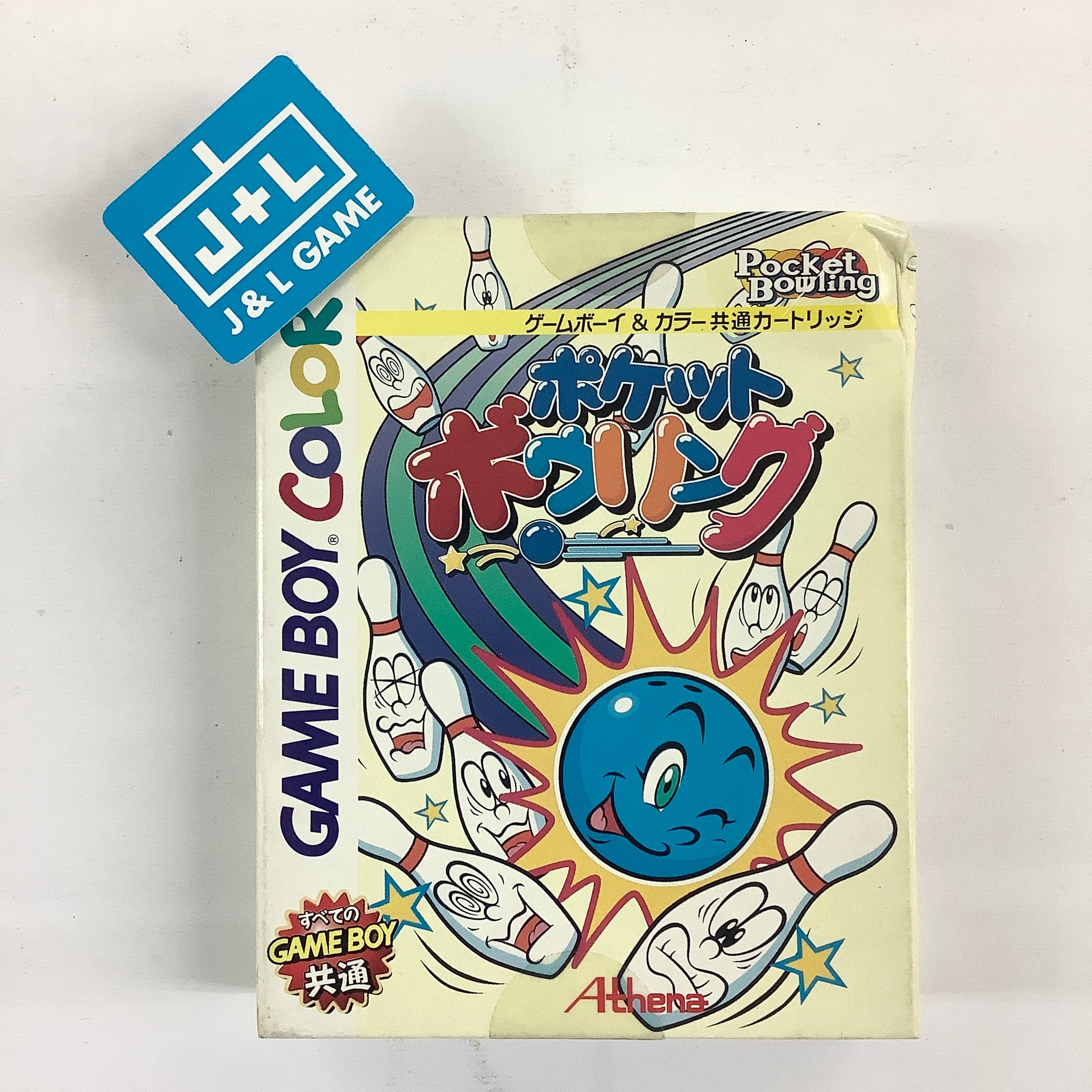 Pocket Bowling - (GBC) Game Boy Color (Japanese Import) Video Games Jaleco Entertainment   