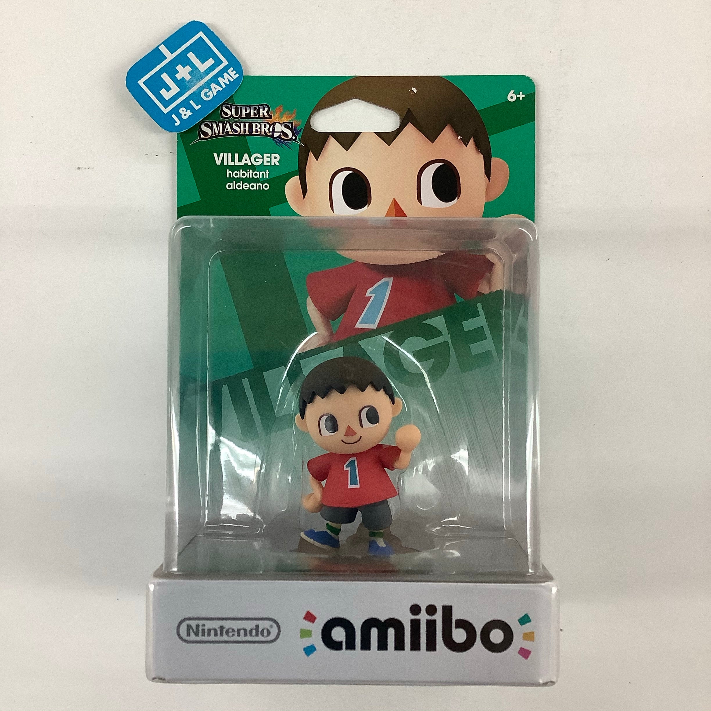 Villager (Super Smash Bros. series) - Nintendo WiiU Amiibo Amiibo Nintendo   