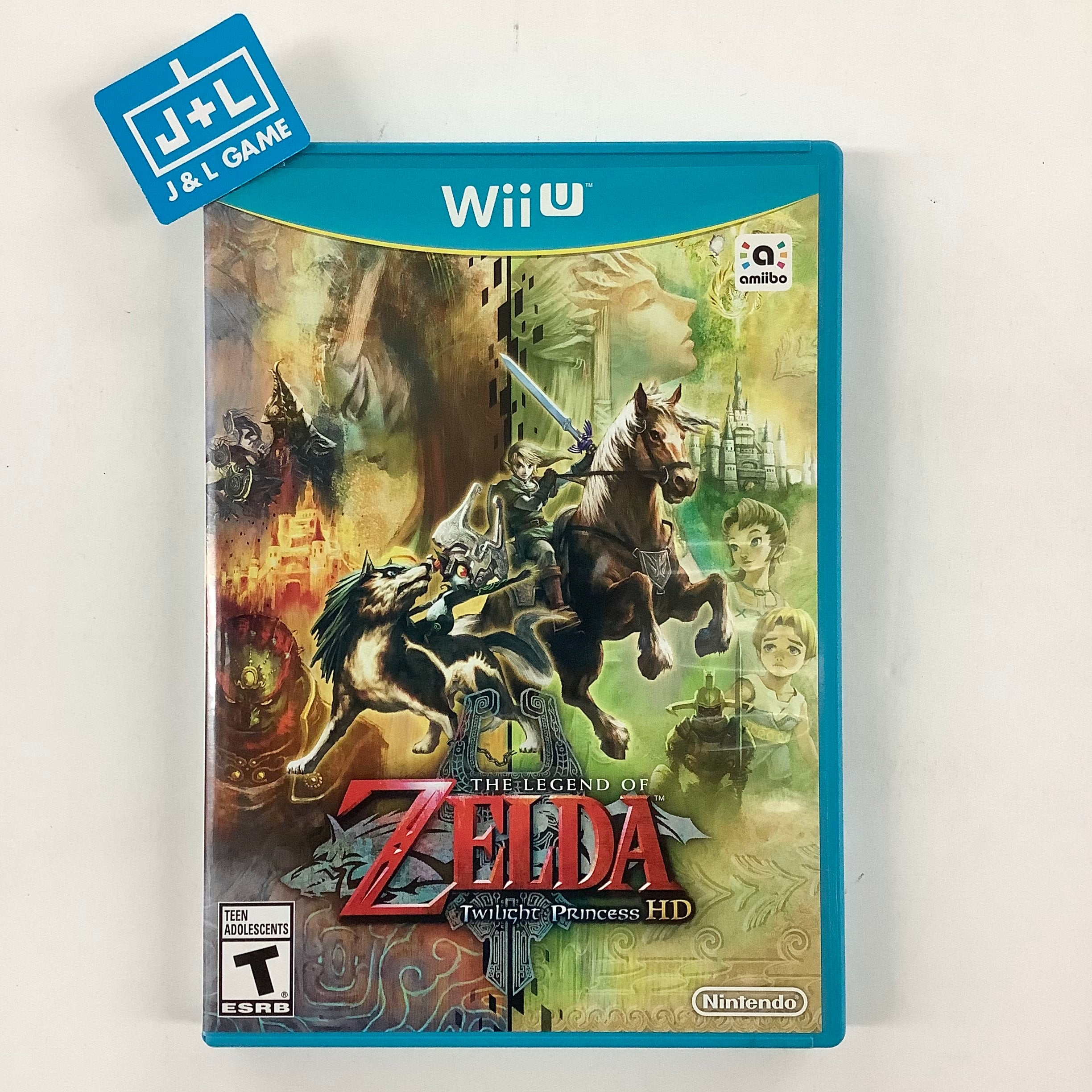 The Legend of Zelda: Twilight Princess HD (Game Only) - Nintendo Wii U [Pre-Owned] Video Games Nintendo   