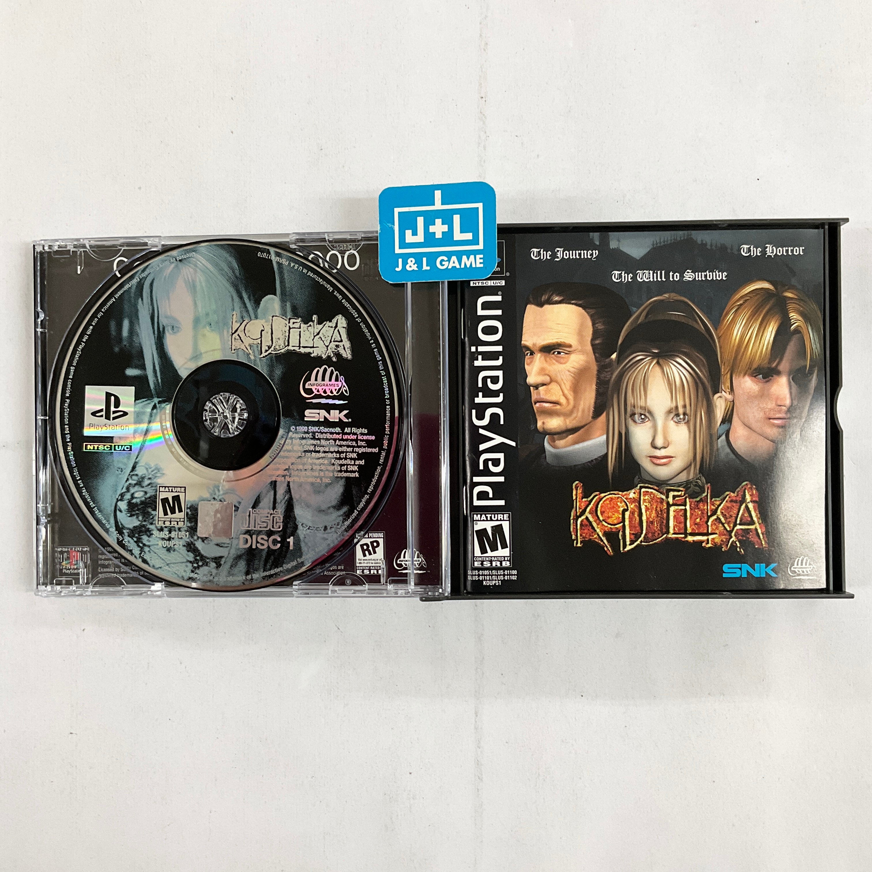 Koudelka - (PS1) PlayStation 1 [Pre-Owned] Video Games SNK   
