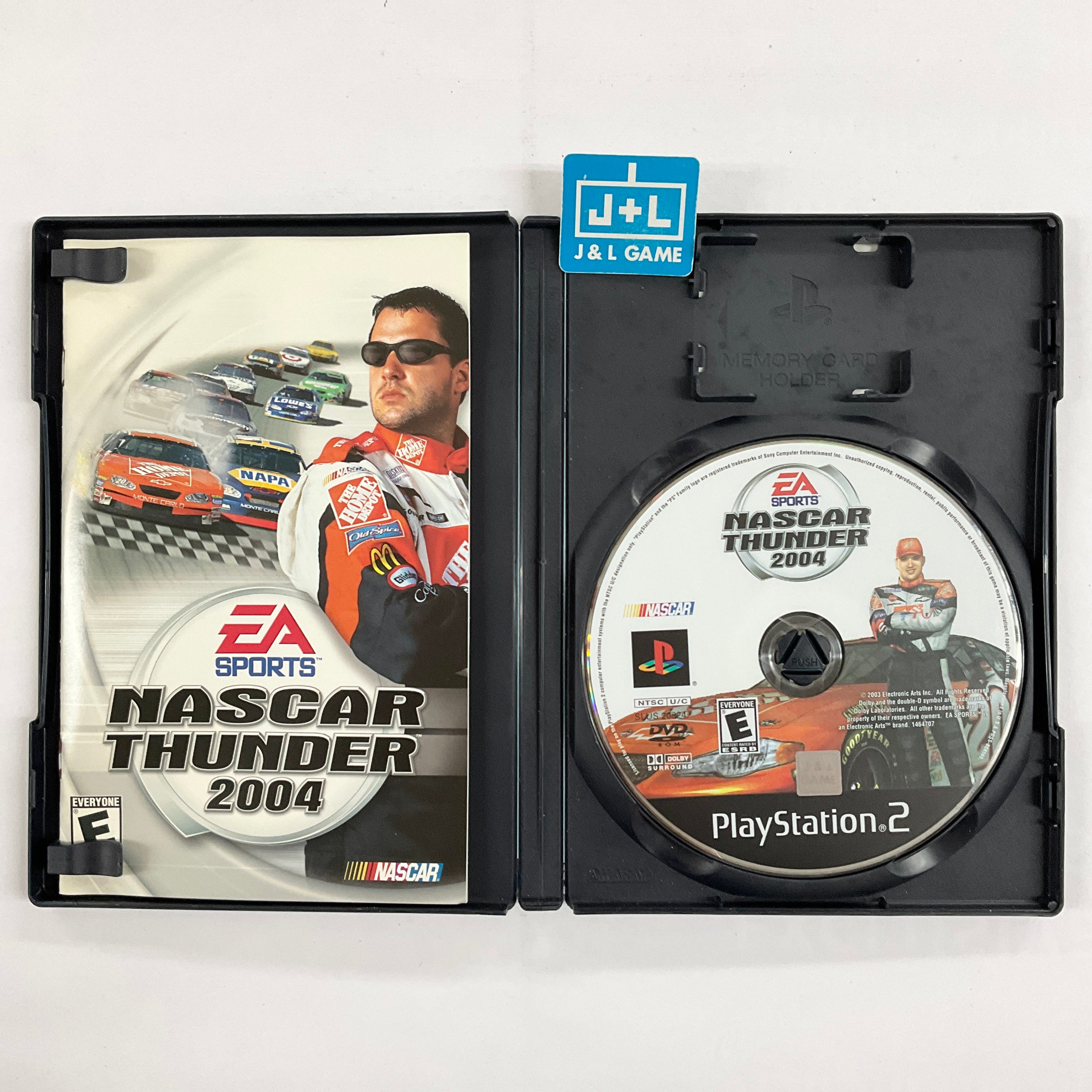 NASCAR Thunder 2004 - (PS2) PlayStation 2 [Pre-Owned] Video Games Electronic Arts   