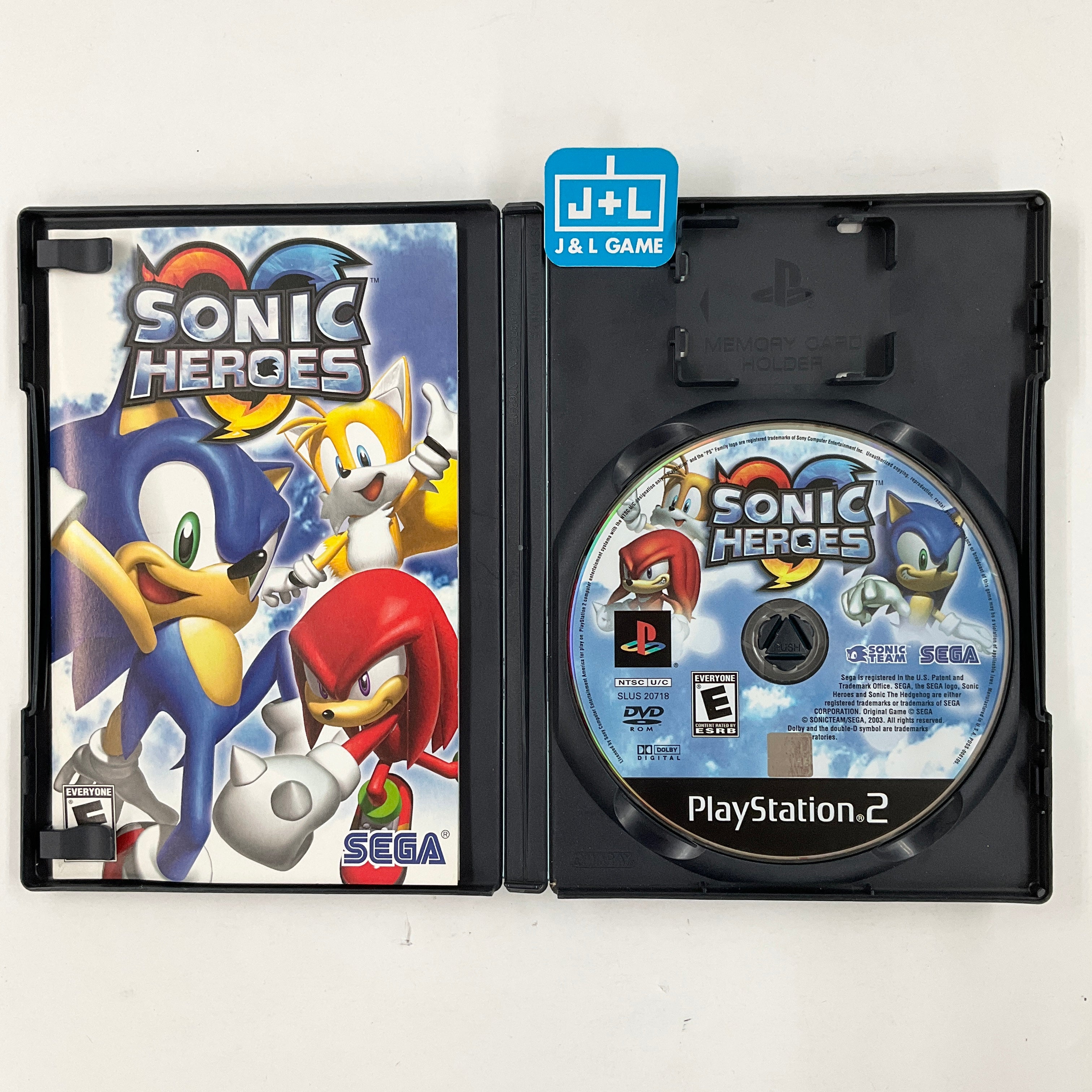 Sonic Heroes - (PS2) PlayStation 2 [Pre-Owned] Video Games Sega   