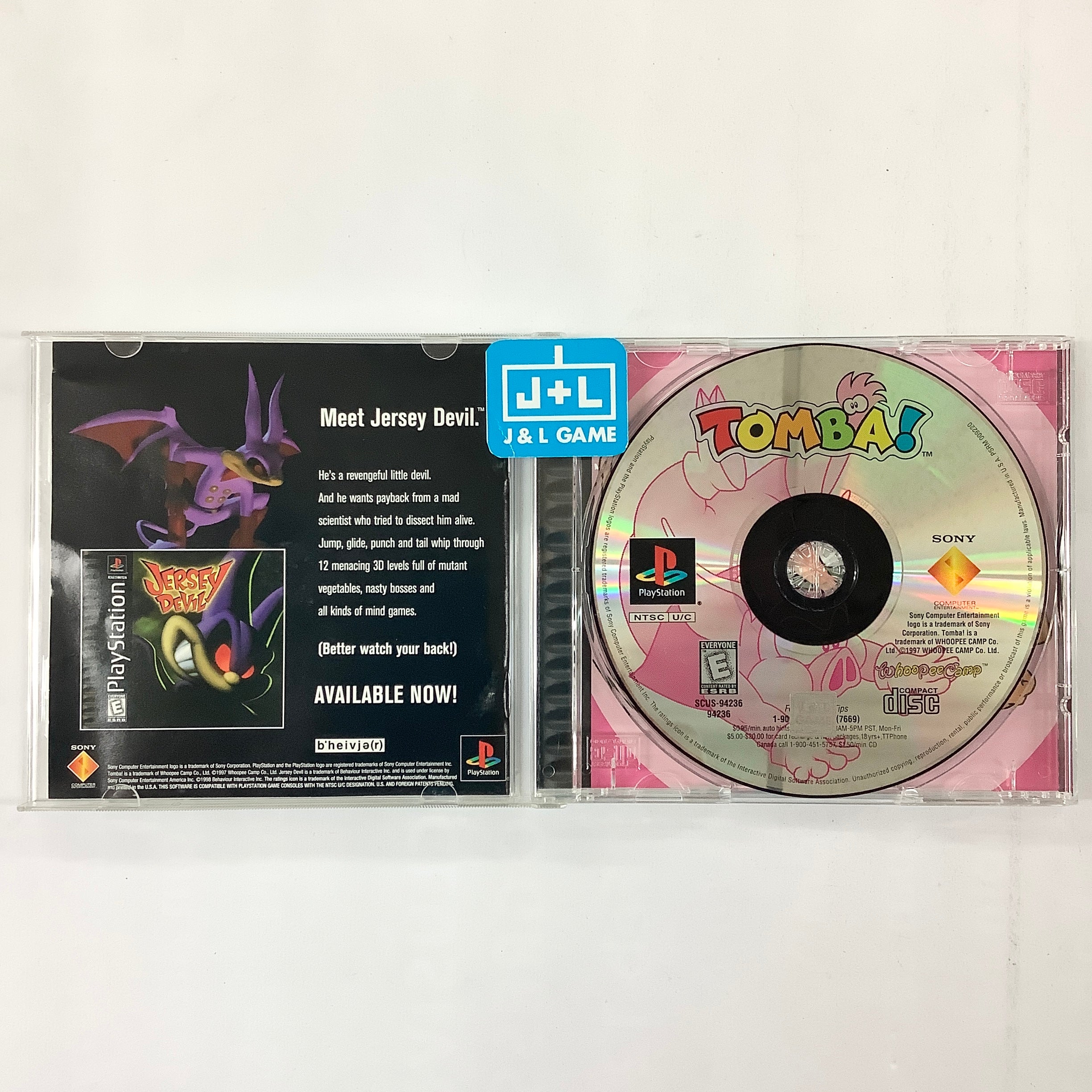Tomba! - (PS1) PlayStation 1 [Pre-Owned] Video Games SCEA   