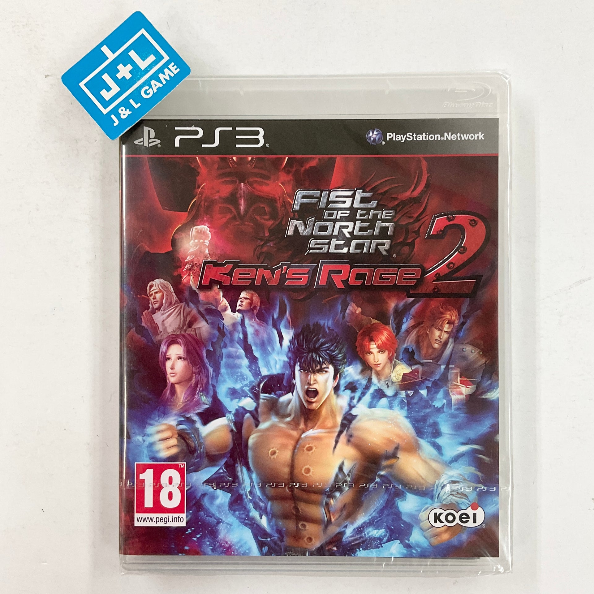 稀少品 新品 未開封 清々しい PS3 FIST OF NORTH STAR 2 海外版
