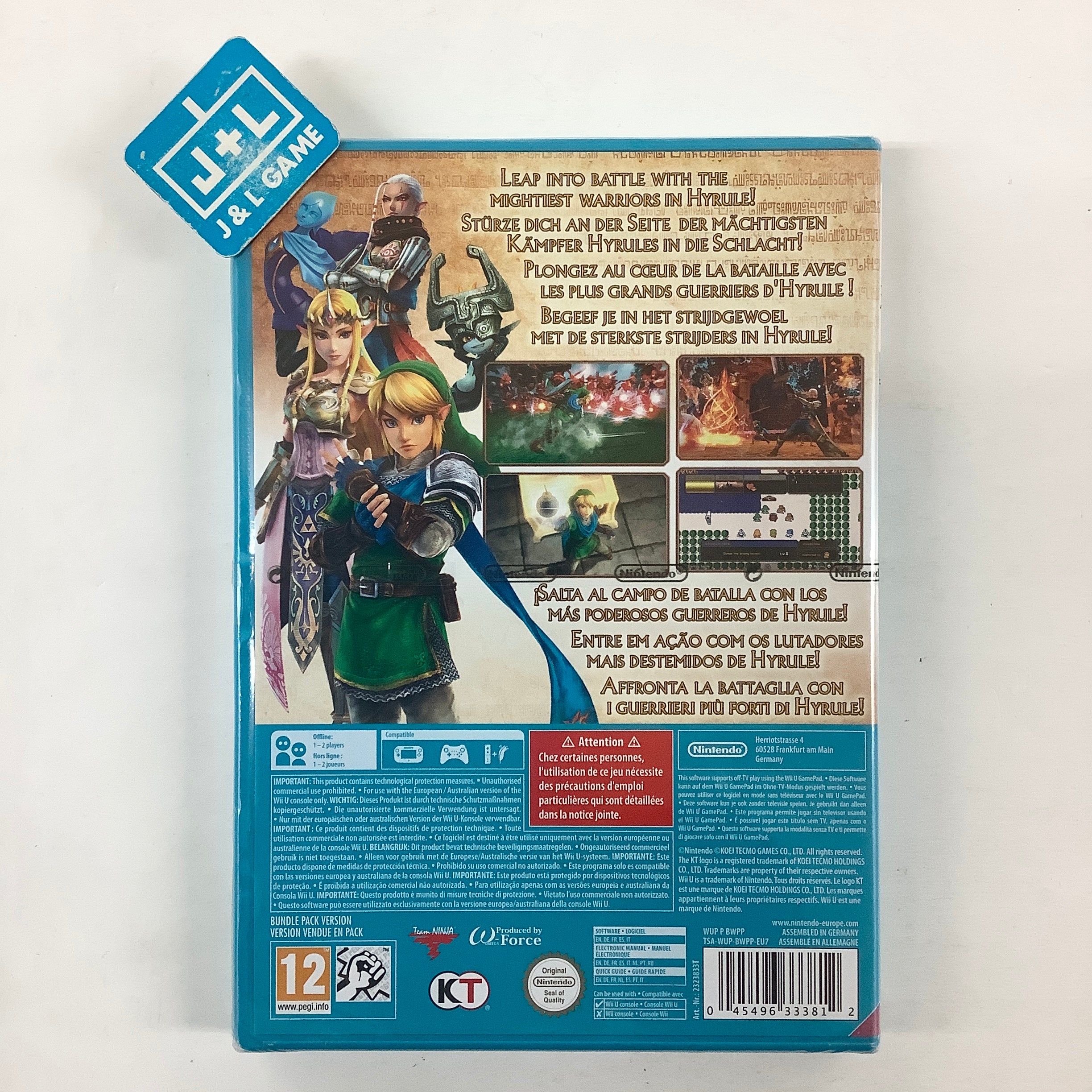 Hyrule Warriors - Nintendo Wii U (European Import) Video Games Nintendo   