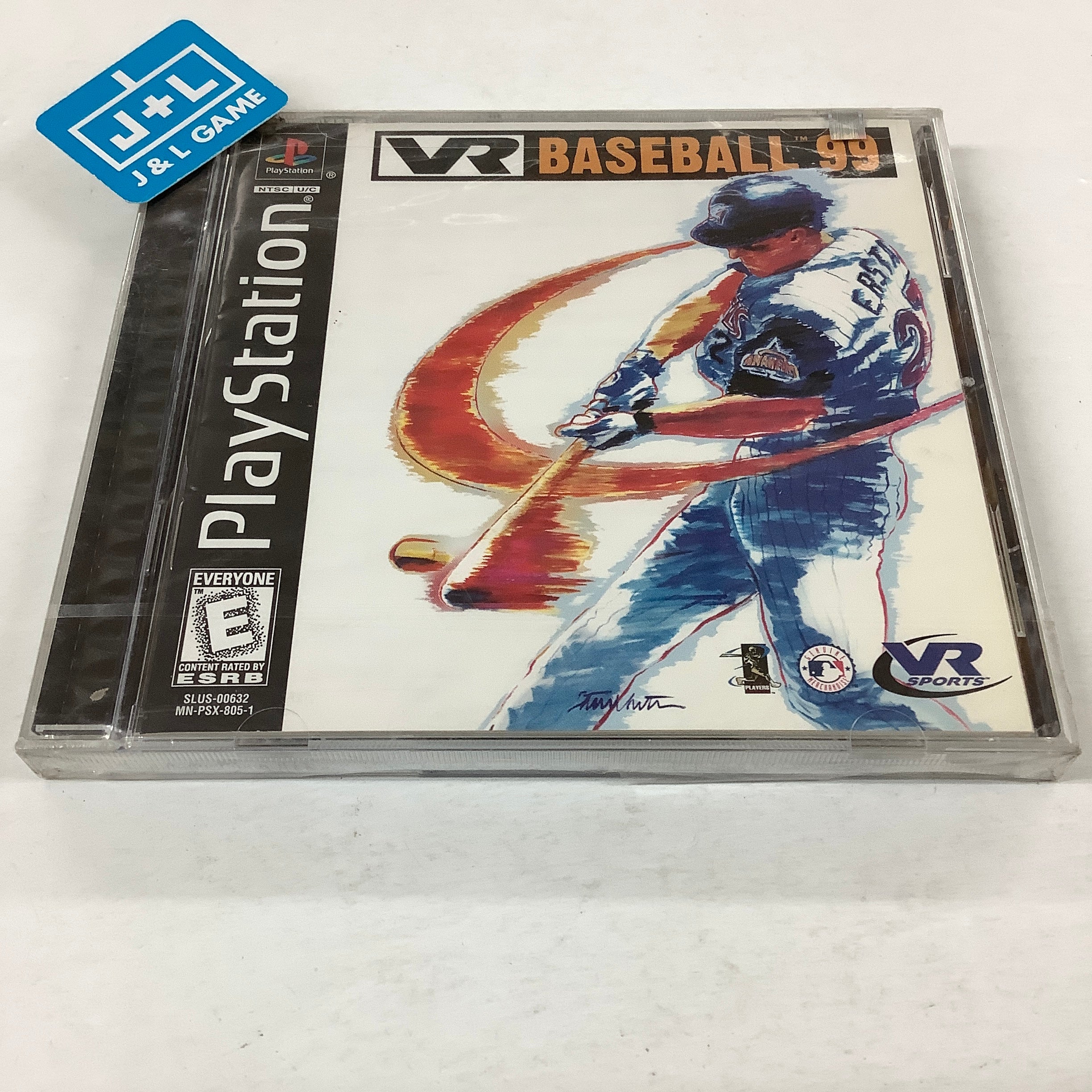 VR Baseball 99 - (PS1) PlayStation 1 Video Games Interplay   