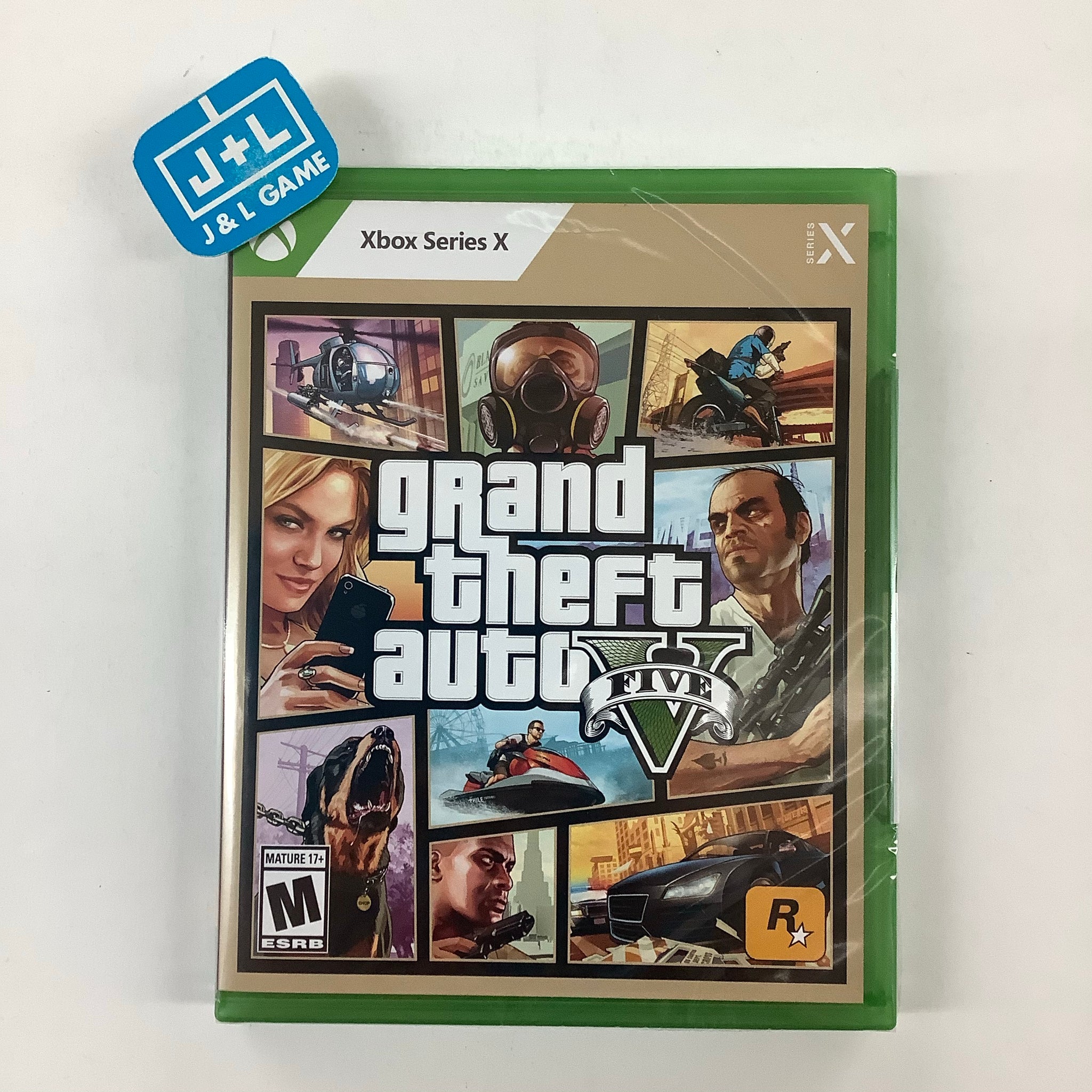 Grand Theft Auto V (GTA 5) - Xbox 360 - Interactive Gamestore