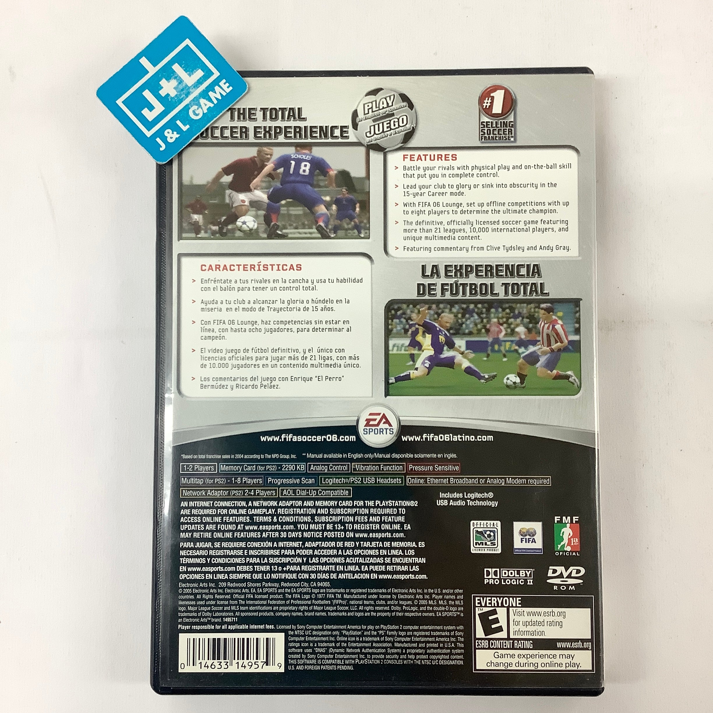 FIFA Soccer 06 - (PS2) PlayStation 2 [Pre-Owned] Video Games EA Sports   