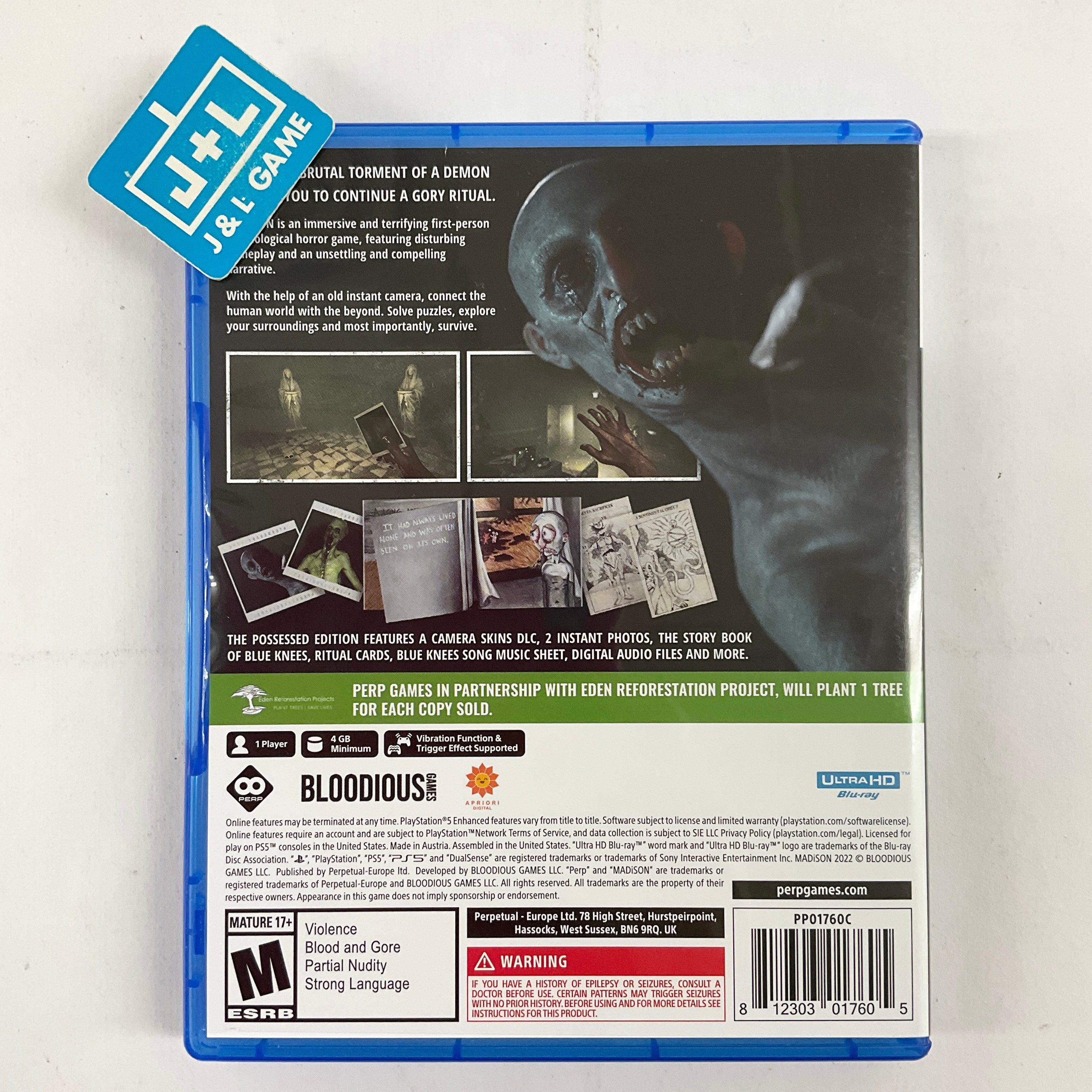 MADiSON (Possessed Edition) - (PS5) PlayStation 5 [UNBOXING] Video Games U&I Entertainment   