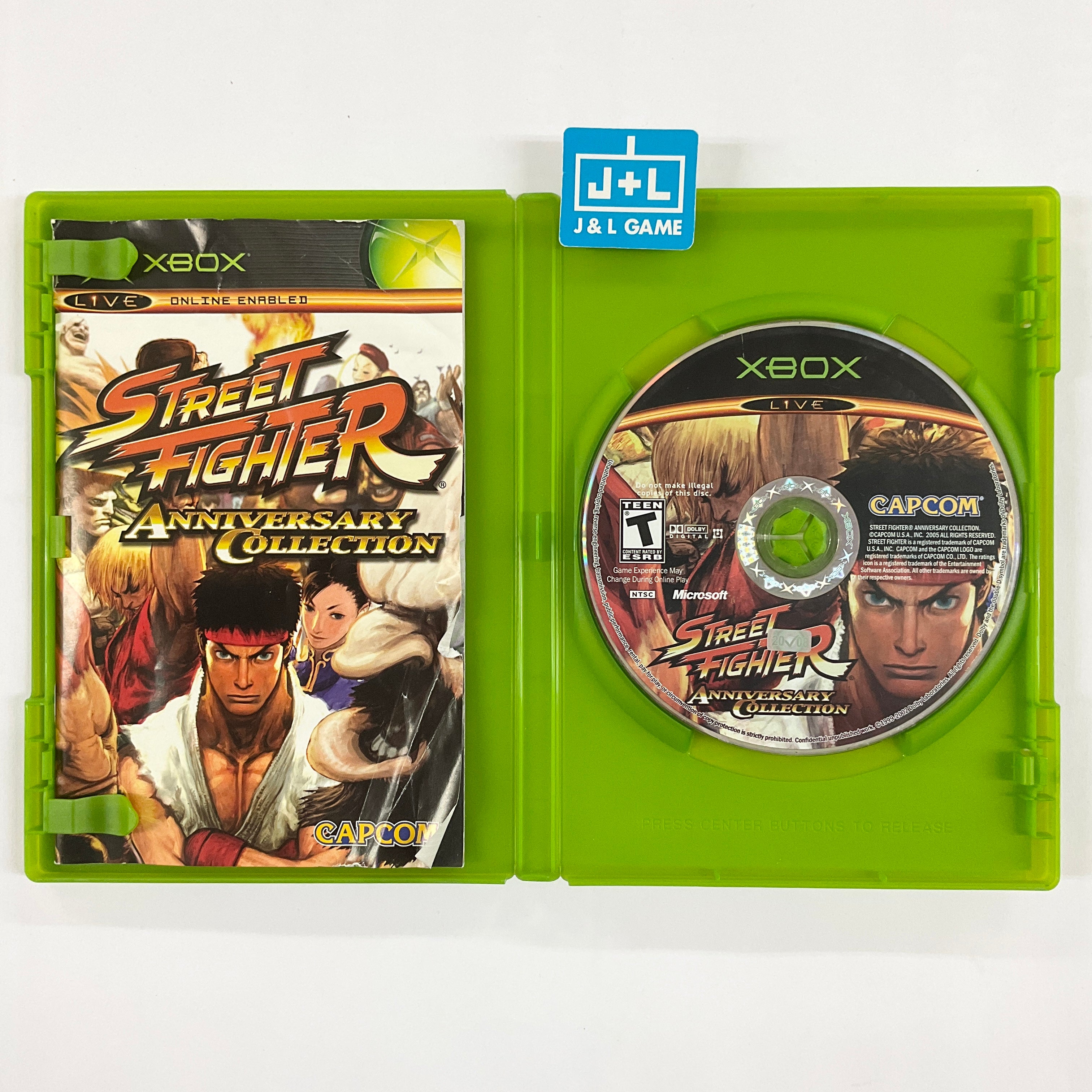 Street Fighter Anniversary Collection - (XB) Xbox [Pre-Owned] Video Games Capcom   