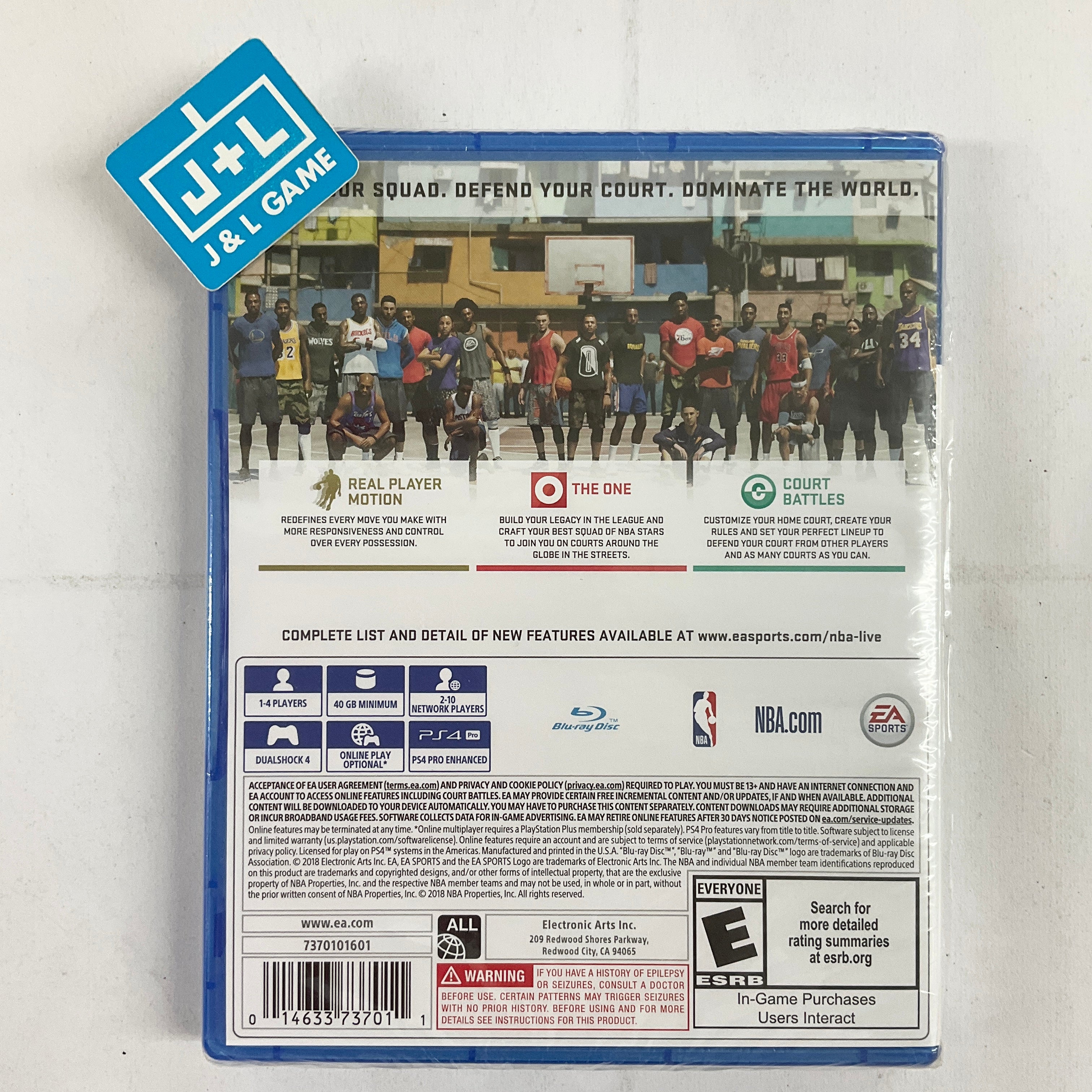 NBA Live 19 - (PS4) PlayStation 4 Video Games Electronic Arts   
