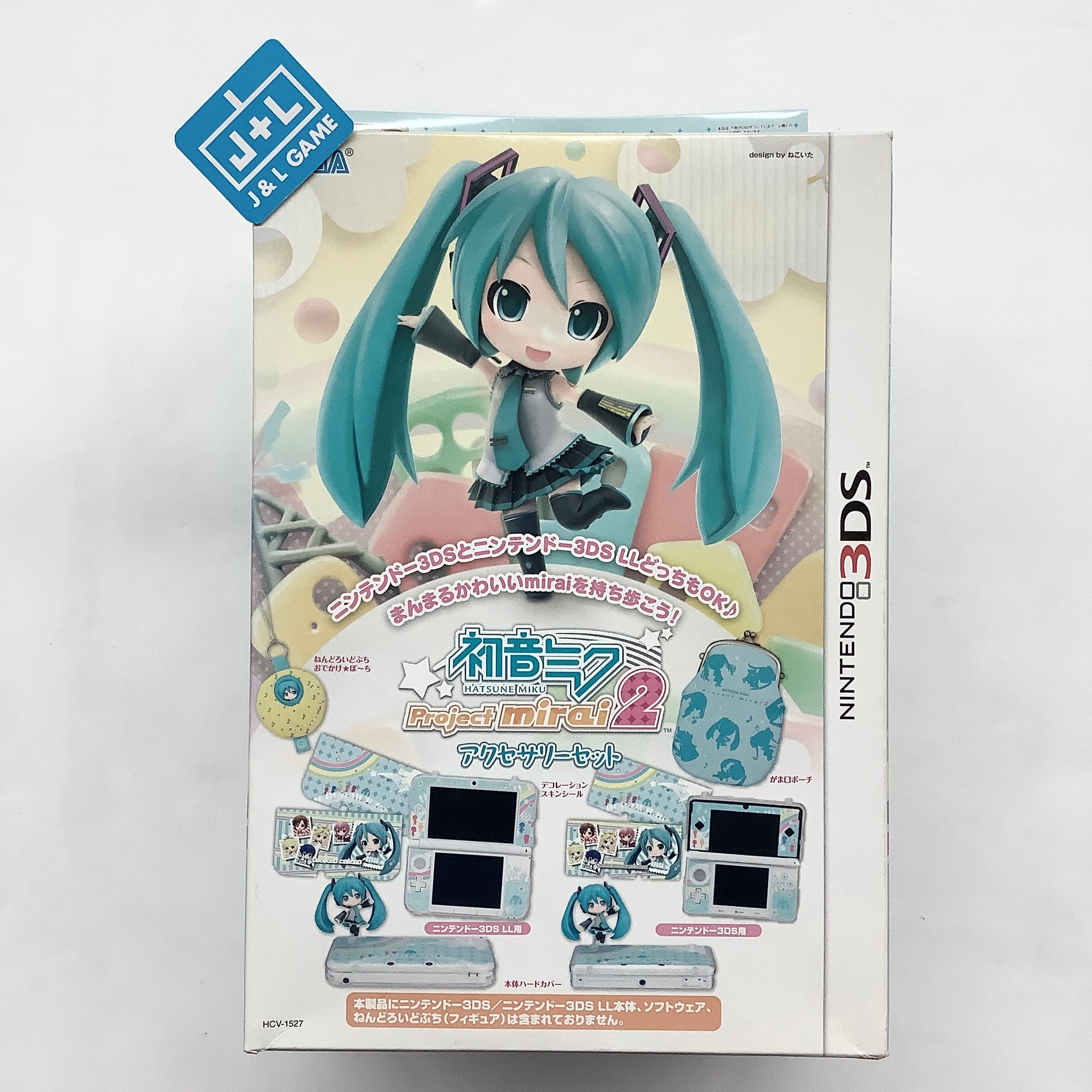 Nintendo 3DS Hatsune Miku Project Mirai 2 Accessory Set - Nintendo 3DS (Japanese Import) Accessories Sega Games   