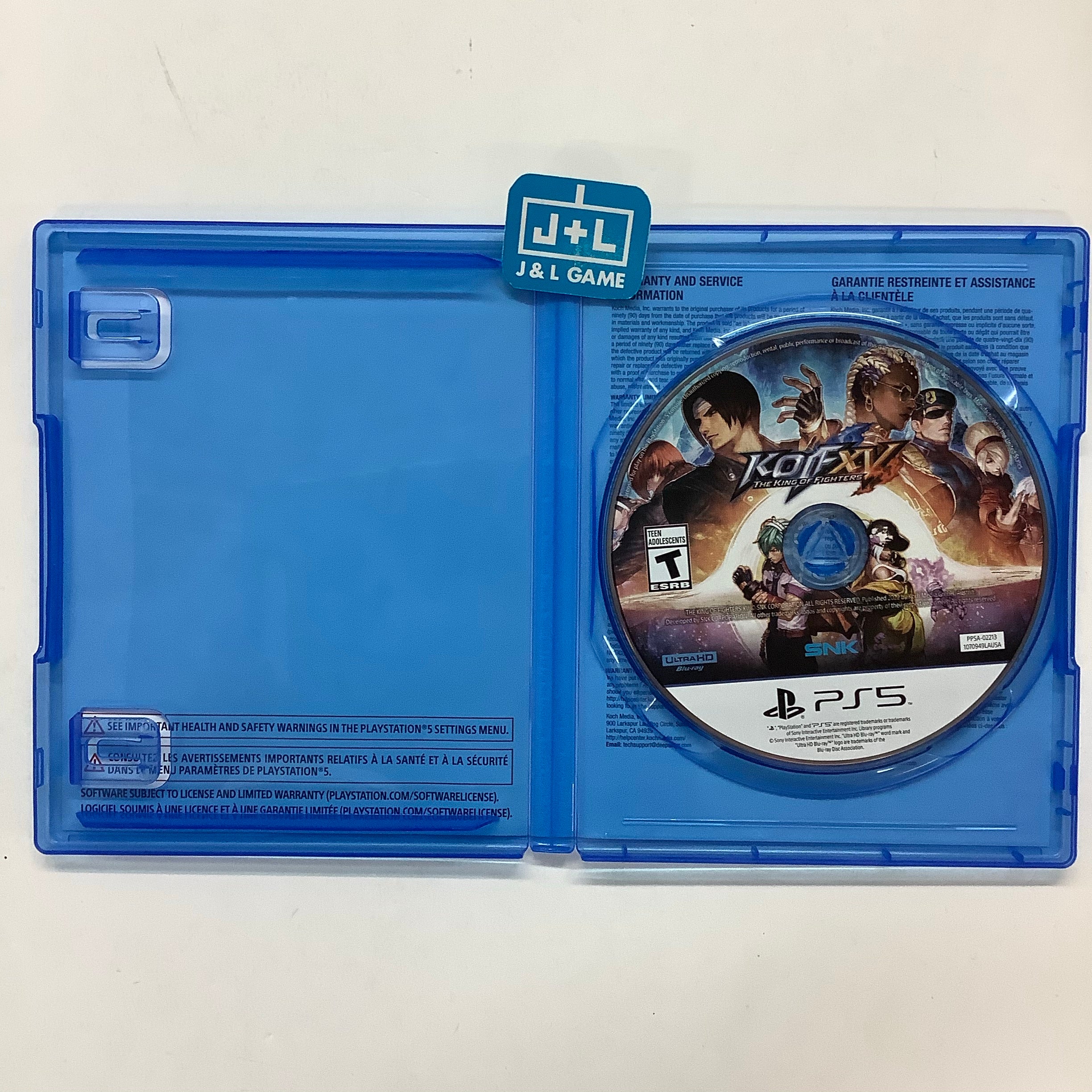 The King of Fighters XV - (PS5) PlayStation 5 [UNBOXING] Video Games SNK Corporation   