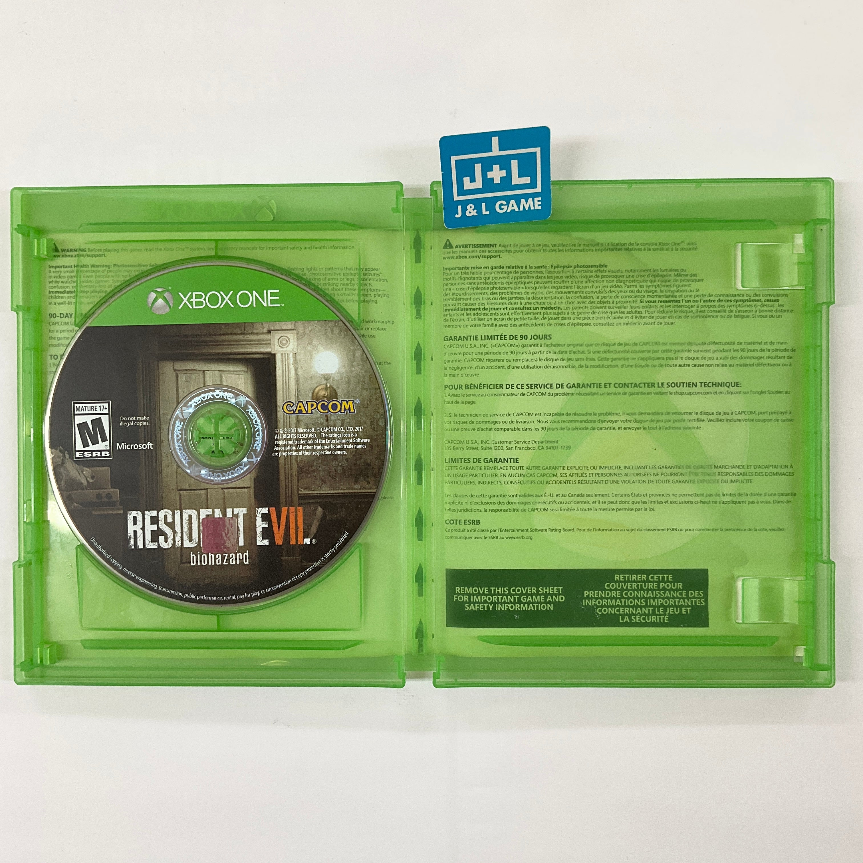 Resident Evil 7: biohazard - (XB1) Xbox One [Pre-Owned] Video Games Capcom   