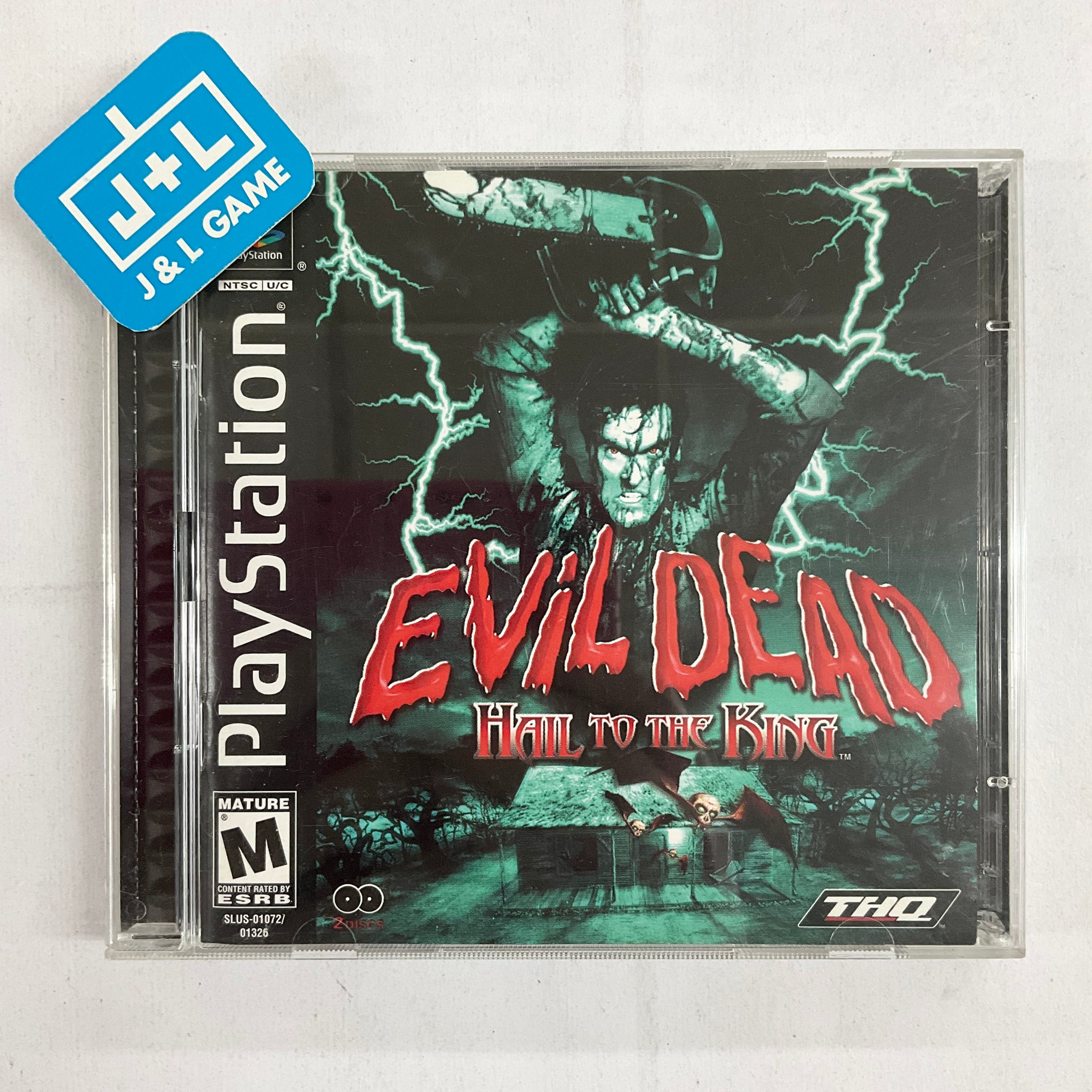 Evil Dead: Hail to the King - (PS1) PlayStation 1 [Pre-Owned] Video Games THQ   